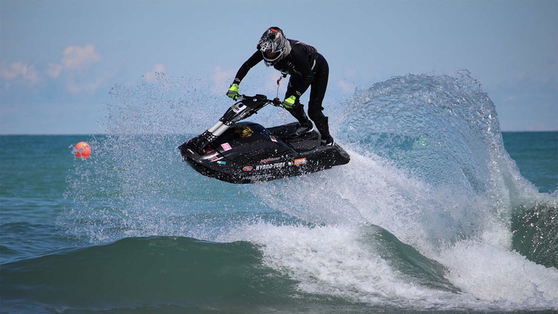 Fun and extreme sport, Fuerteventura paradise, Thrilling water activities, Sunny adventures, 1920x1080 Full HD Desktop