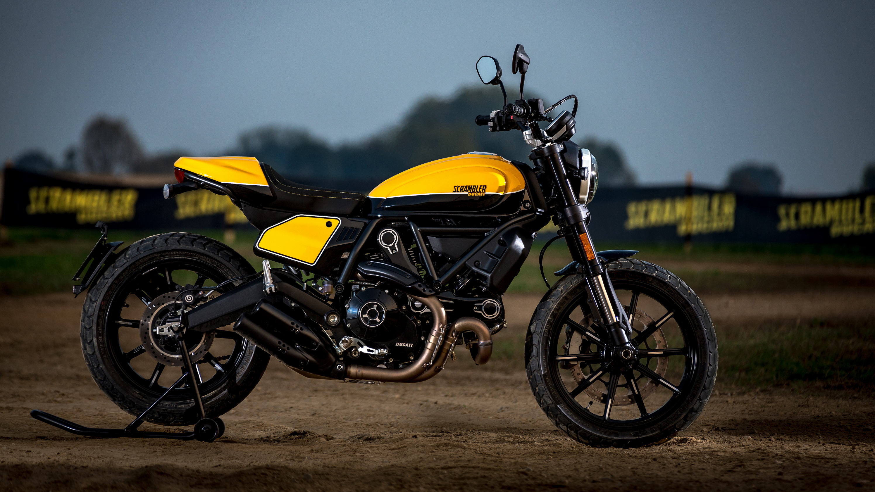 Ducati Scrambler Icon, Classic design, Timeless beauty, Unleash your inner rebel, 3000x1690 HD Desktop