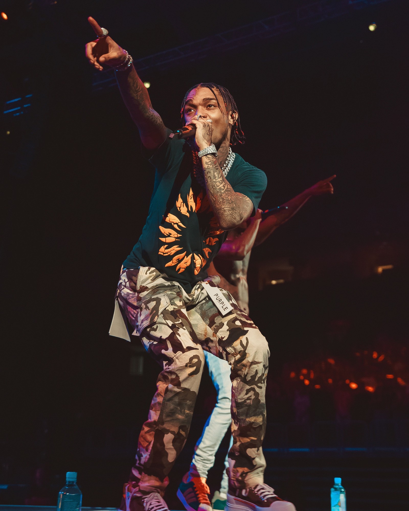 Swae Lee, Gallery performance, Miami Hurricane concert, Rae Sremmurd, 1600x2000 HD Phone