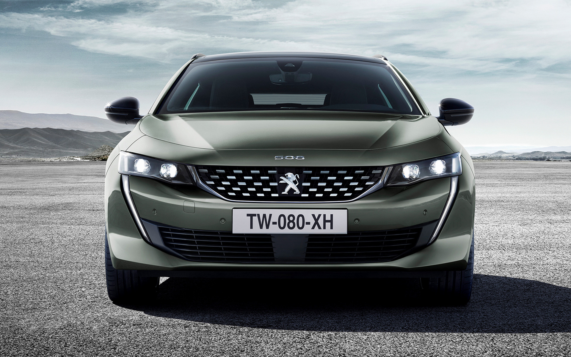 Peugeot 508 SW GT, Sleek estate car, High-performance model, Impressive design, 1920x1200 HD Desktop