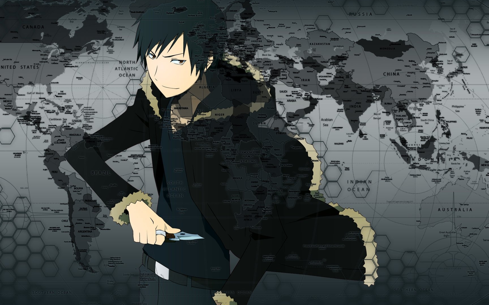 Izaya Orihara wallpapers, Hintergrnde, Durarara, 1920x1200 HD Desktop