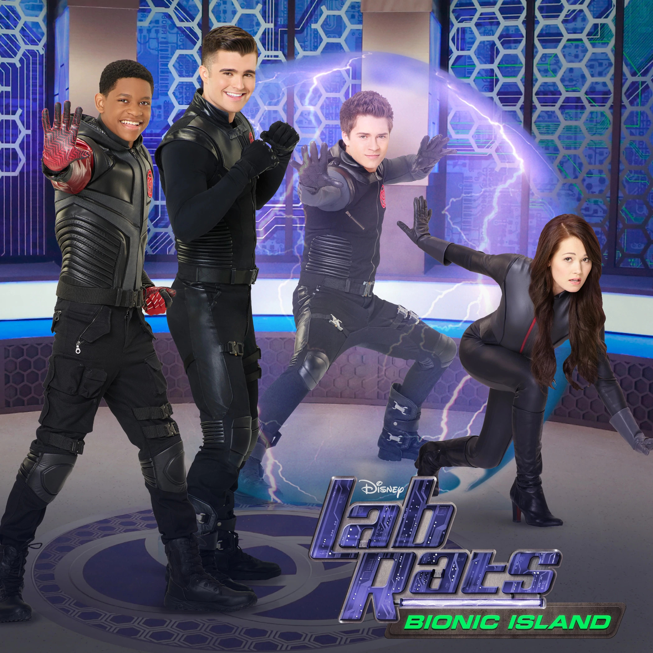 Lab Rats season 4, Disney XD series, Bionic superhumans, Incredible powers, 2100x2100 HD Phone