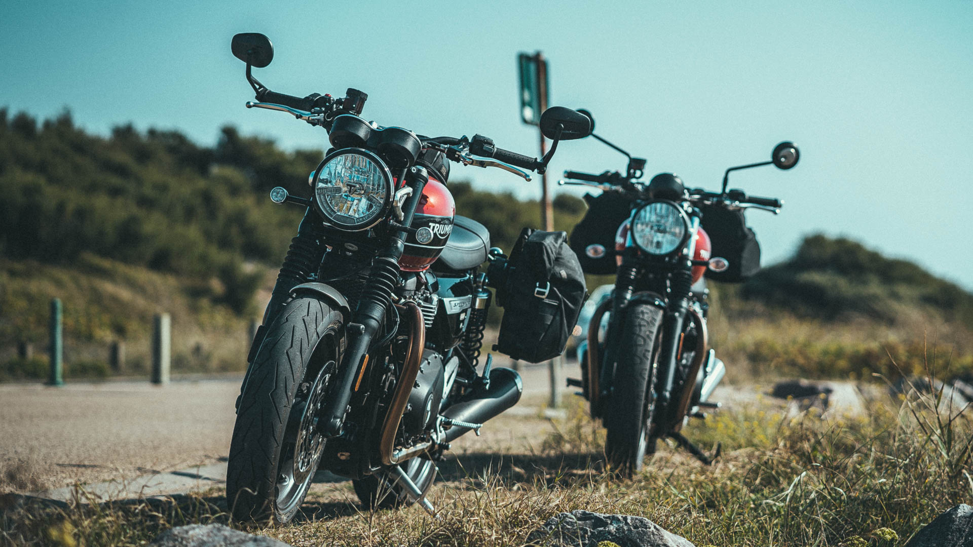 Speed Twin vs Street Twin, Triumph Speed Twin Wallpaper, 1920x1080 Full HD Desktop