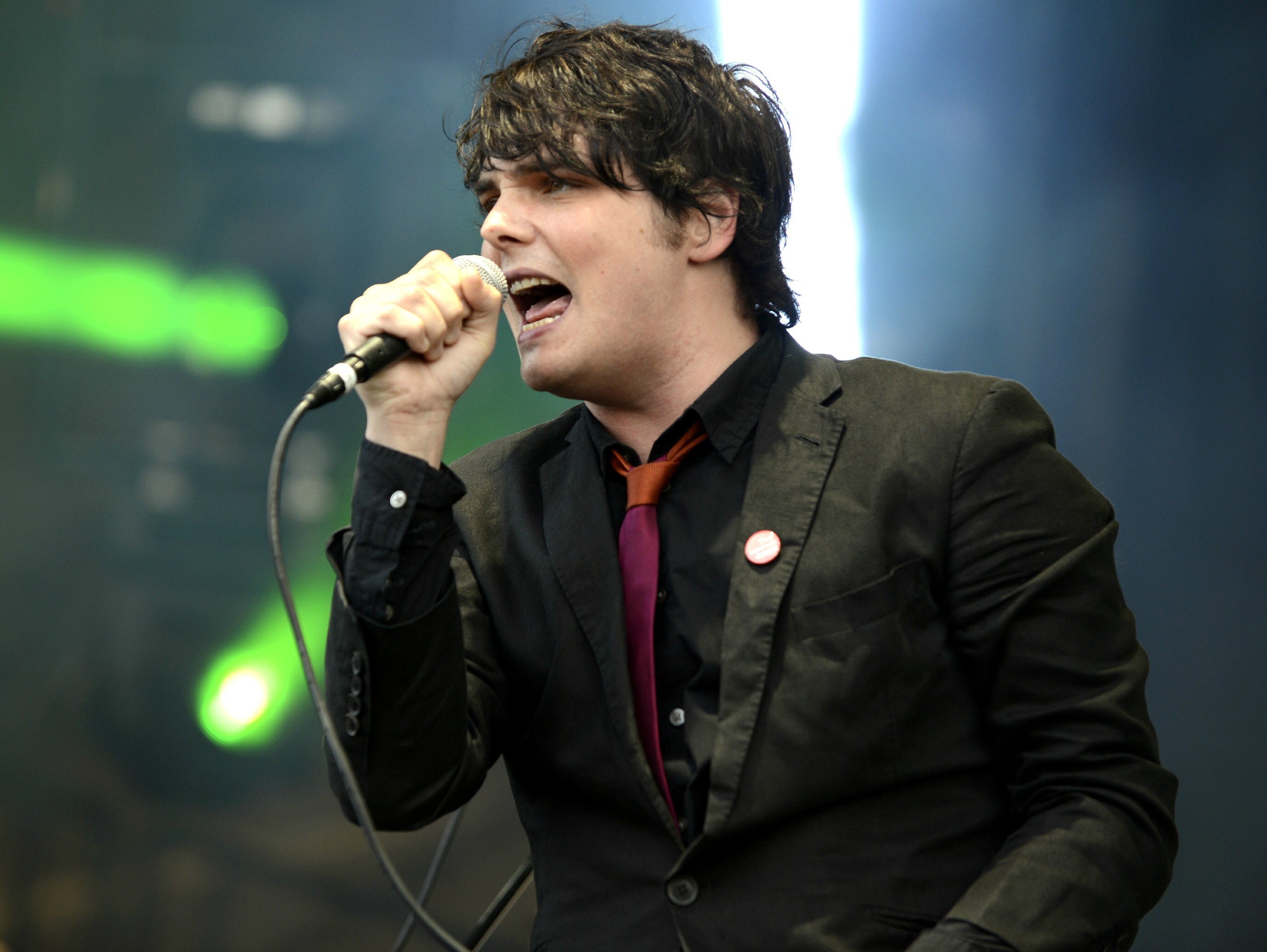 Gerard Way, My Chemical Romance split, National, Open up, 2760x2080 HD Desktop