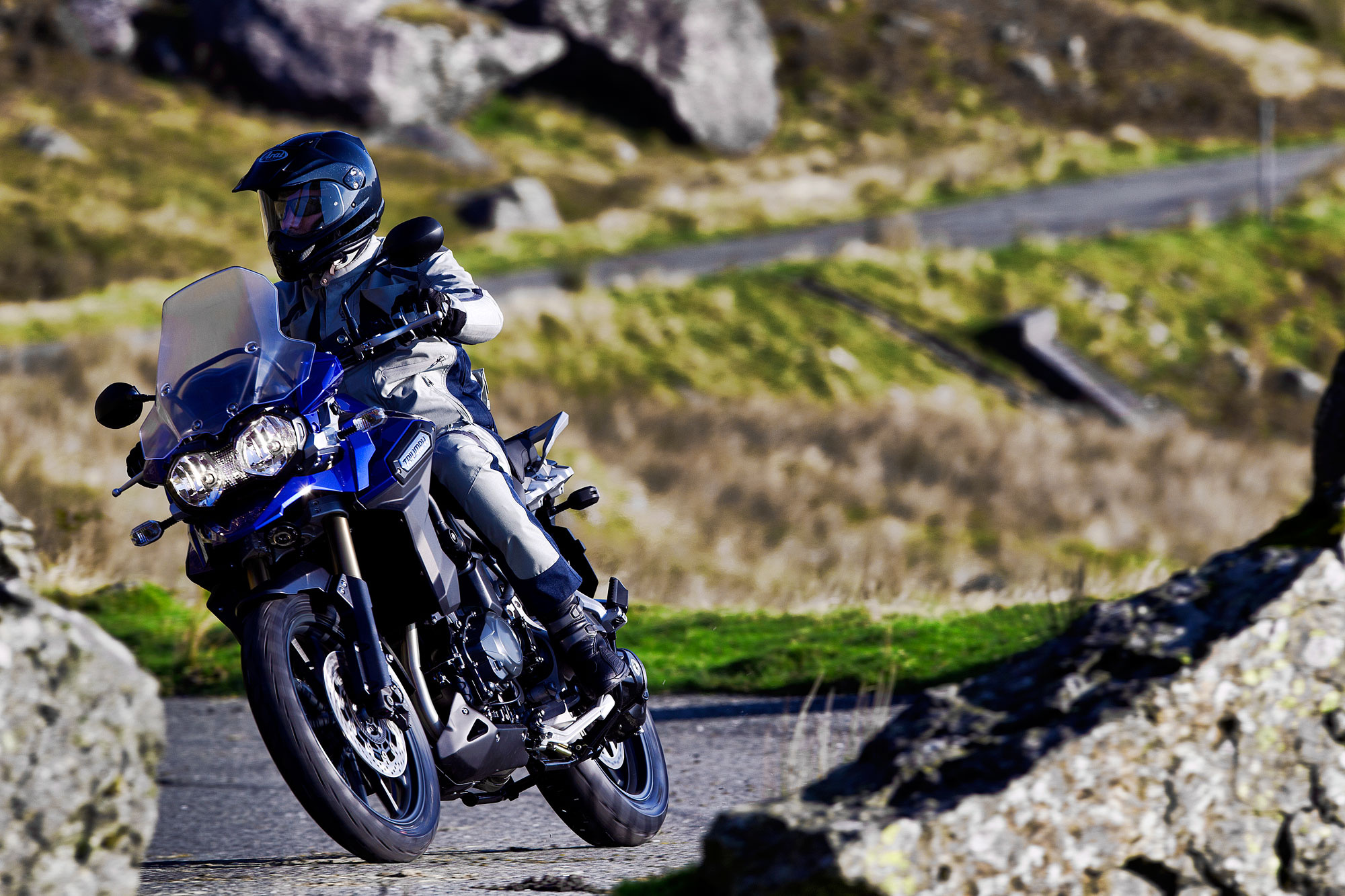 Triumph Tiger 1200, 2012 explorer, Adventure motorcycle, Wallpaper, 2000x1340 HD Desktop