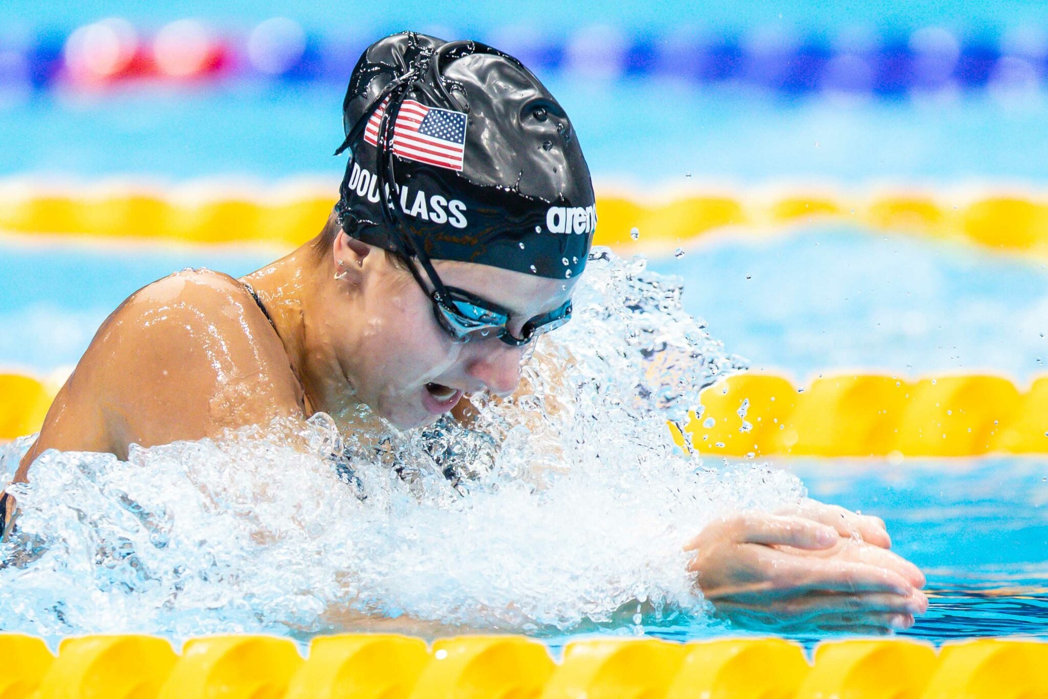 Kate Douglass, 200 breast, ACC record, Championship performances, 2050x1370 HD Desktop