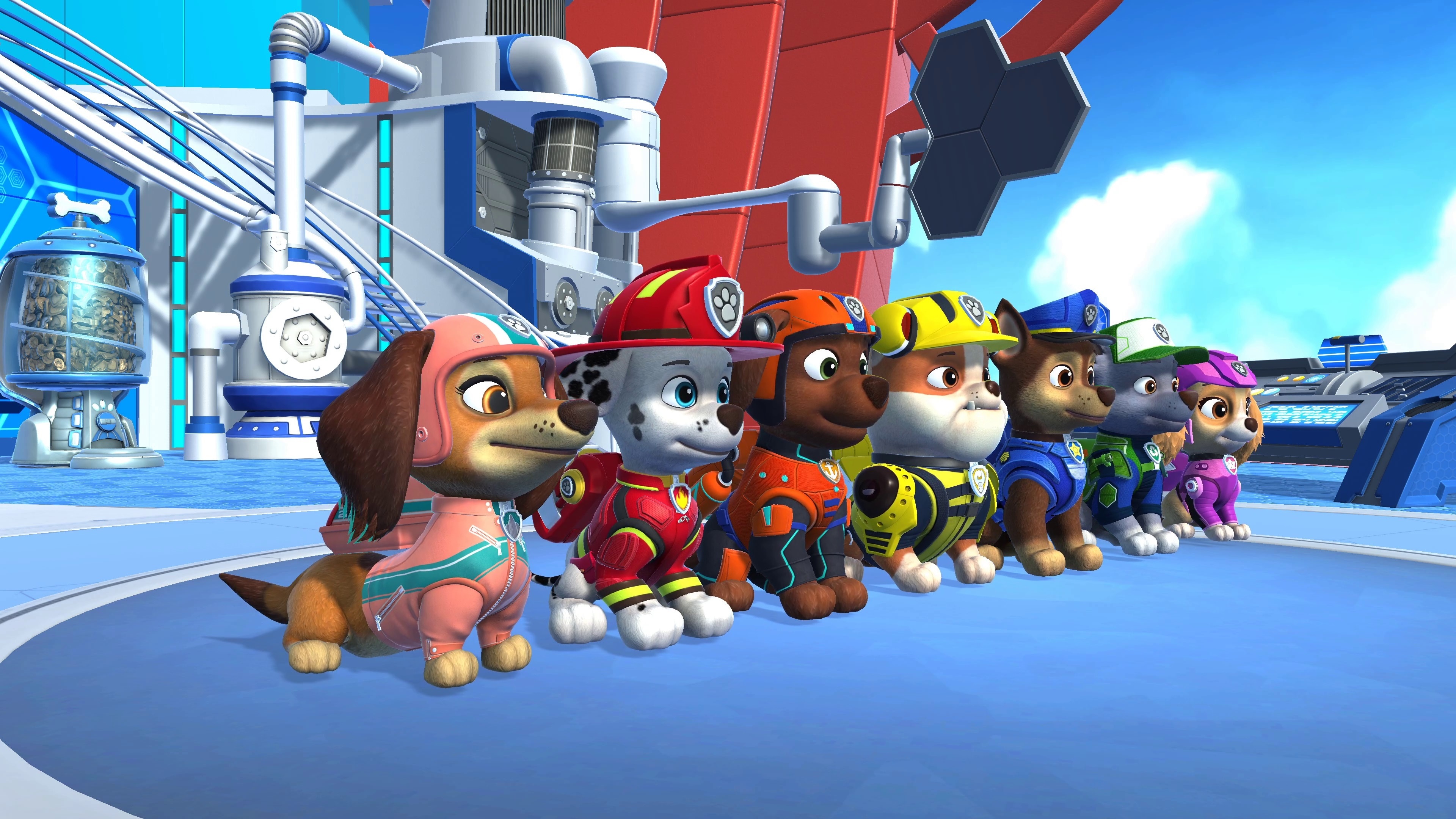 Paw Patrol, Il film, Adventure city, Chiama, 3840x2160 4K Desktop