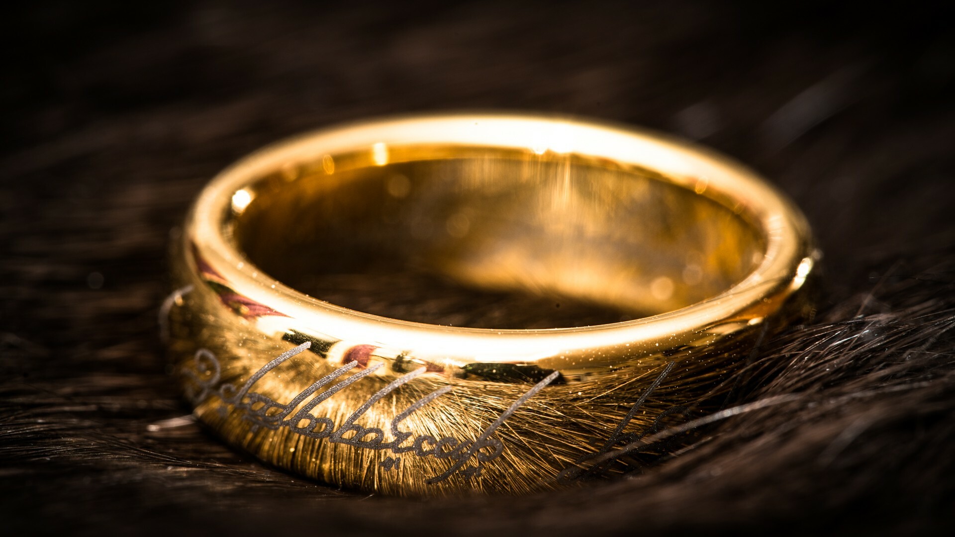 The Lord of the Rings, One Ring wallpaper, Powerful symbol, Mythical artifact, 1920x1080 Full HD Desktop