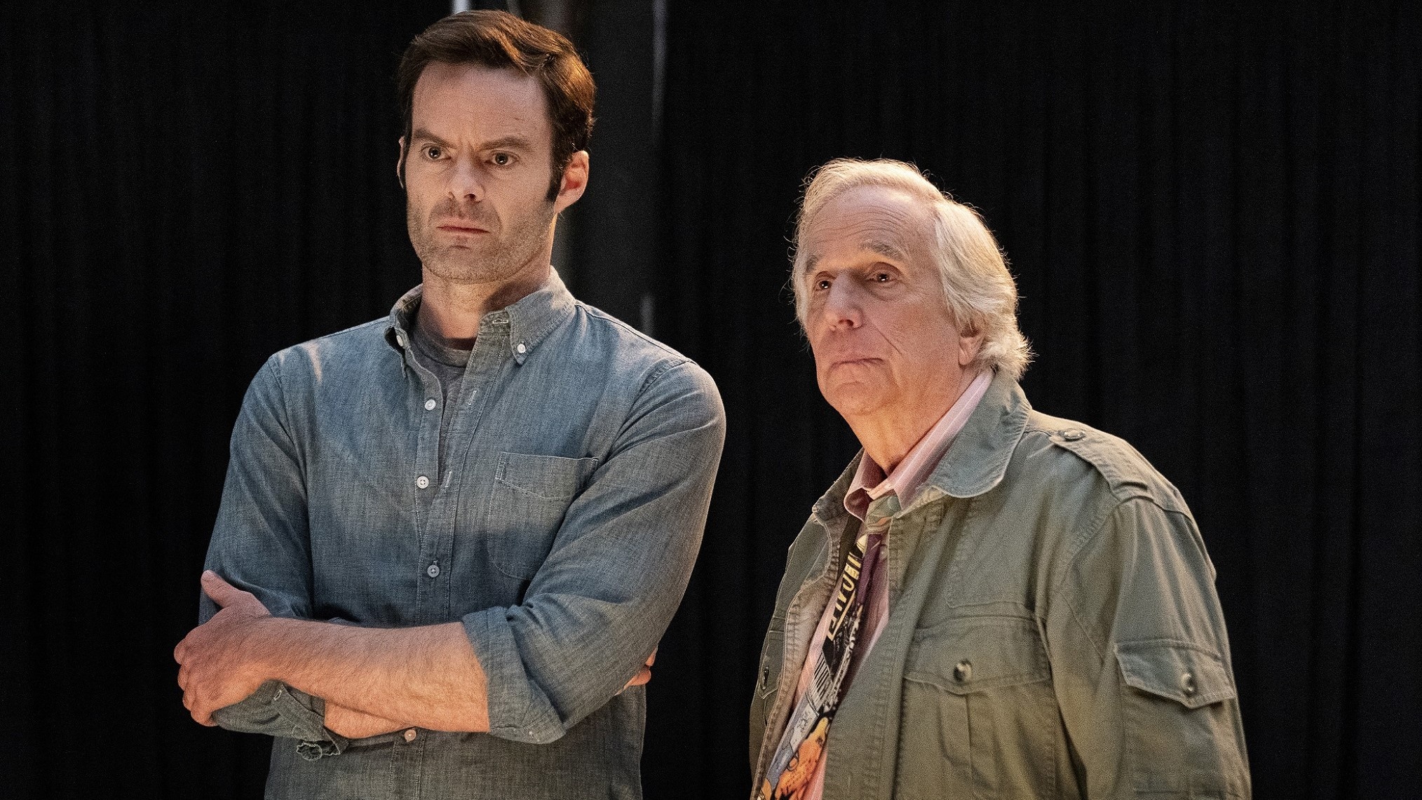 Henry Winkler, Bill Hader Wallpaper, 2030x1150 HD Desktop