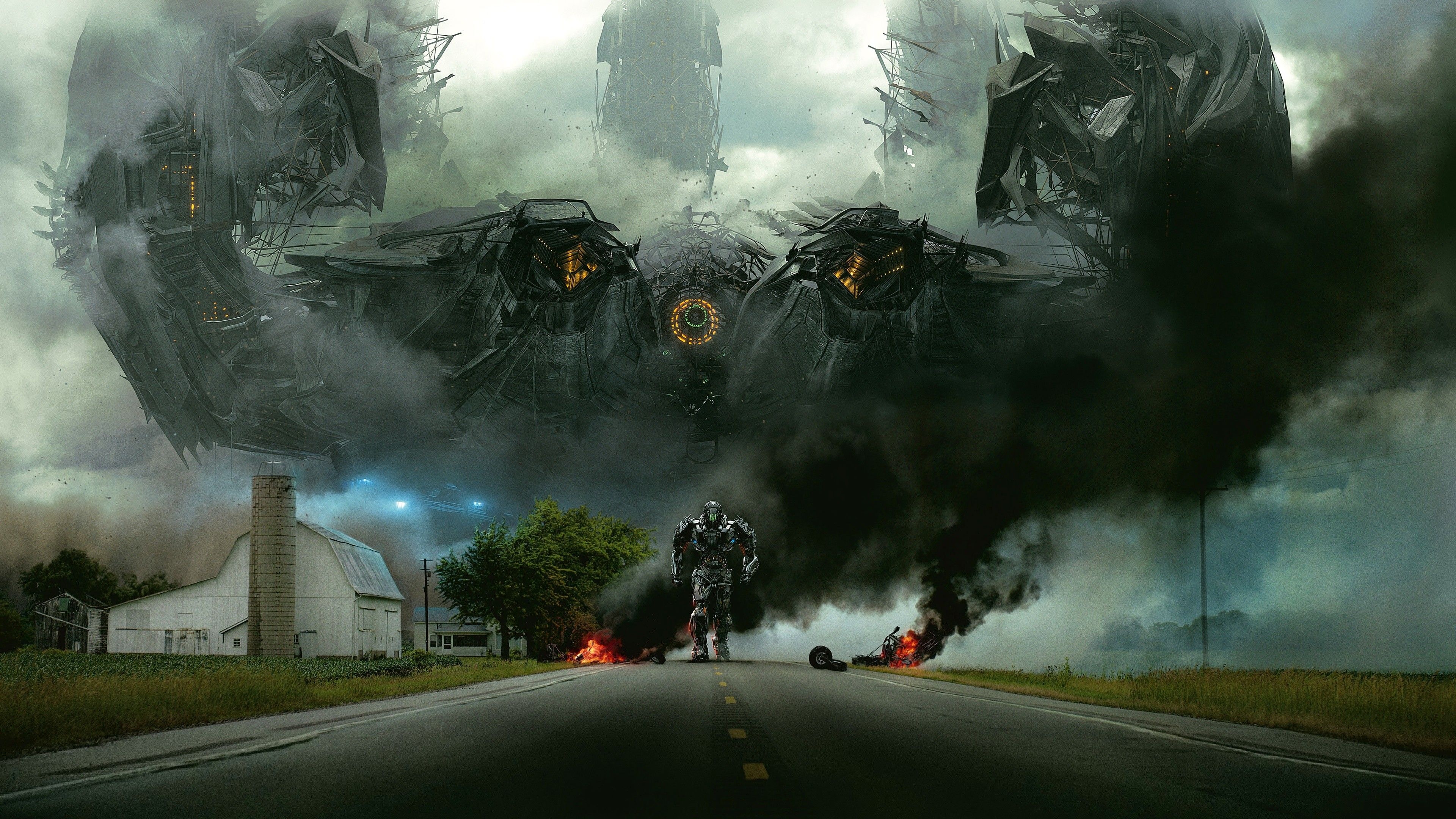 Gaming in 4K, Transformers artwork, Hi-res wallpapers, Age of Extinction, 3840x2160 4K Desktop