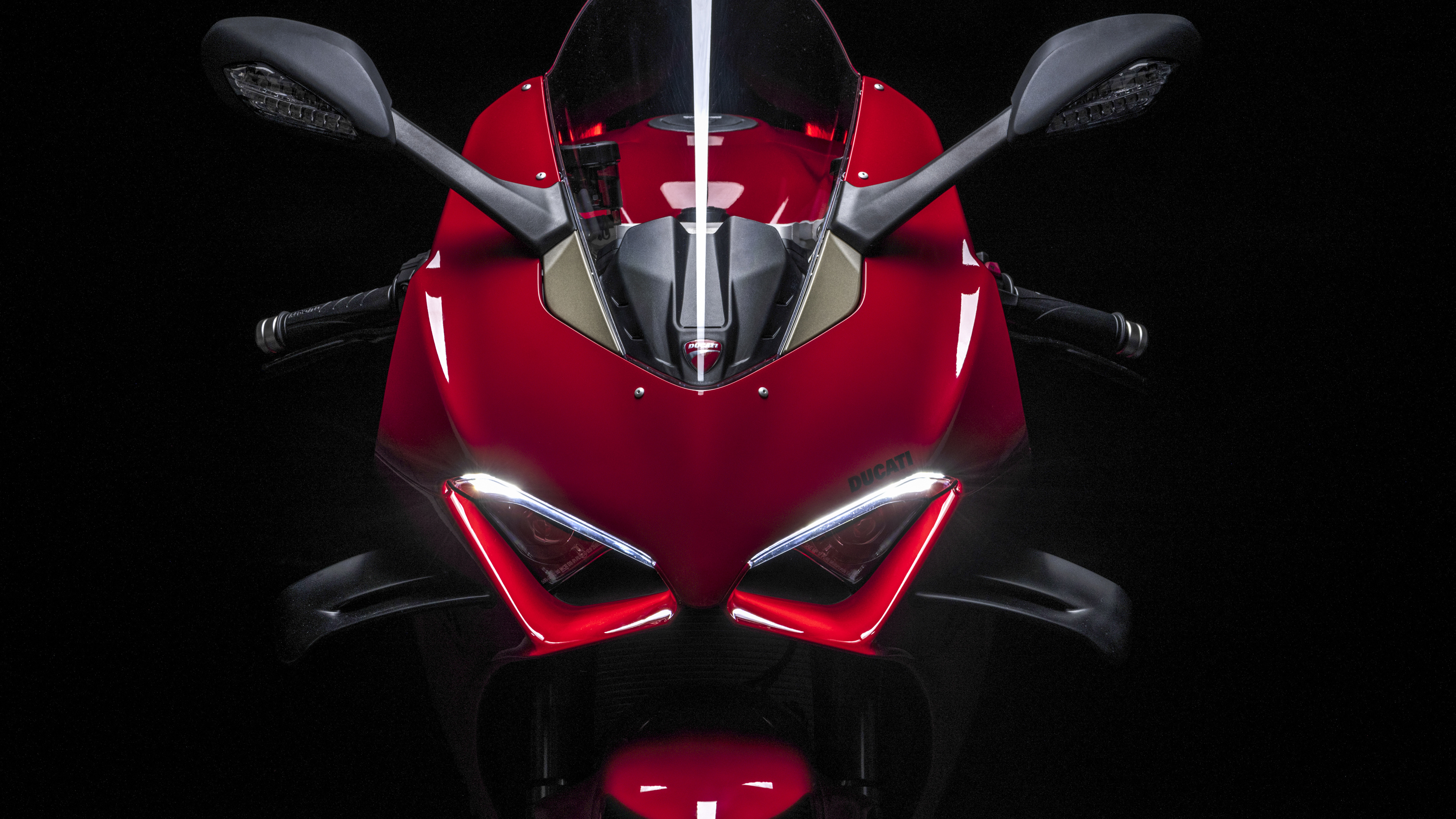 Close-Up, Ducati Panigale V4 Wallpaper, 3840x2160 4K Desktop
