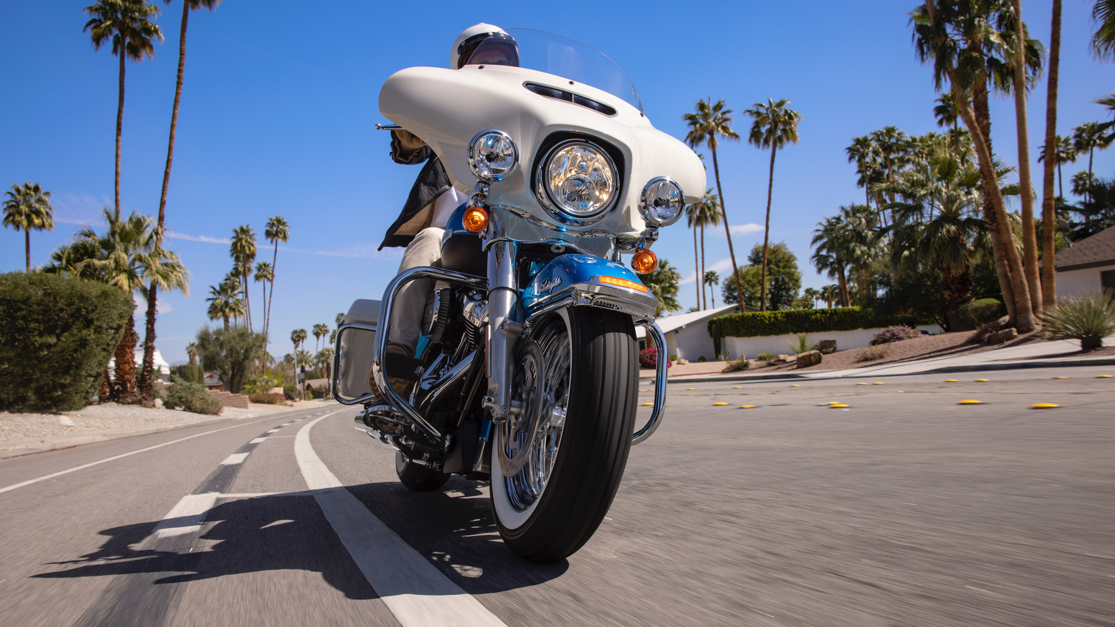 Harley-Davidson Electra Glide Revival, Harley-Davidson Electra Glide 2021, Harley-Davidson Revival Features, Harley-Davidson Electra Glide Design, 3840x2160 4K Desktop