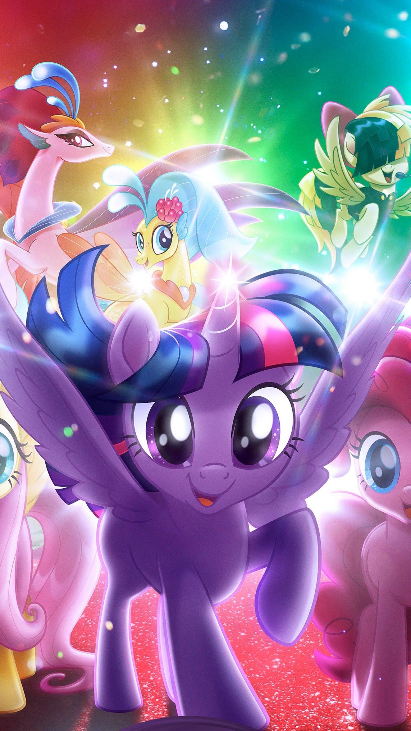 Twilight Sparkle, Songbird Serenade, Princess Skystar, Queen Novo, My Little Pony: The Movie, HD Phone wallpaper