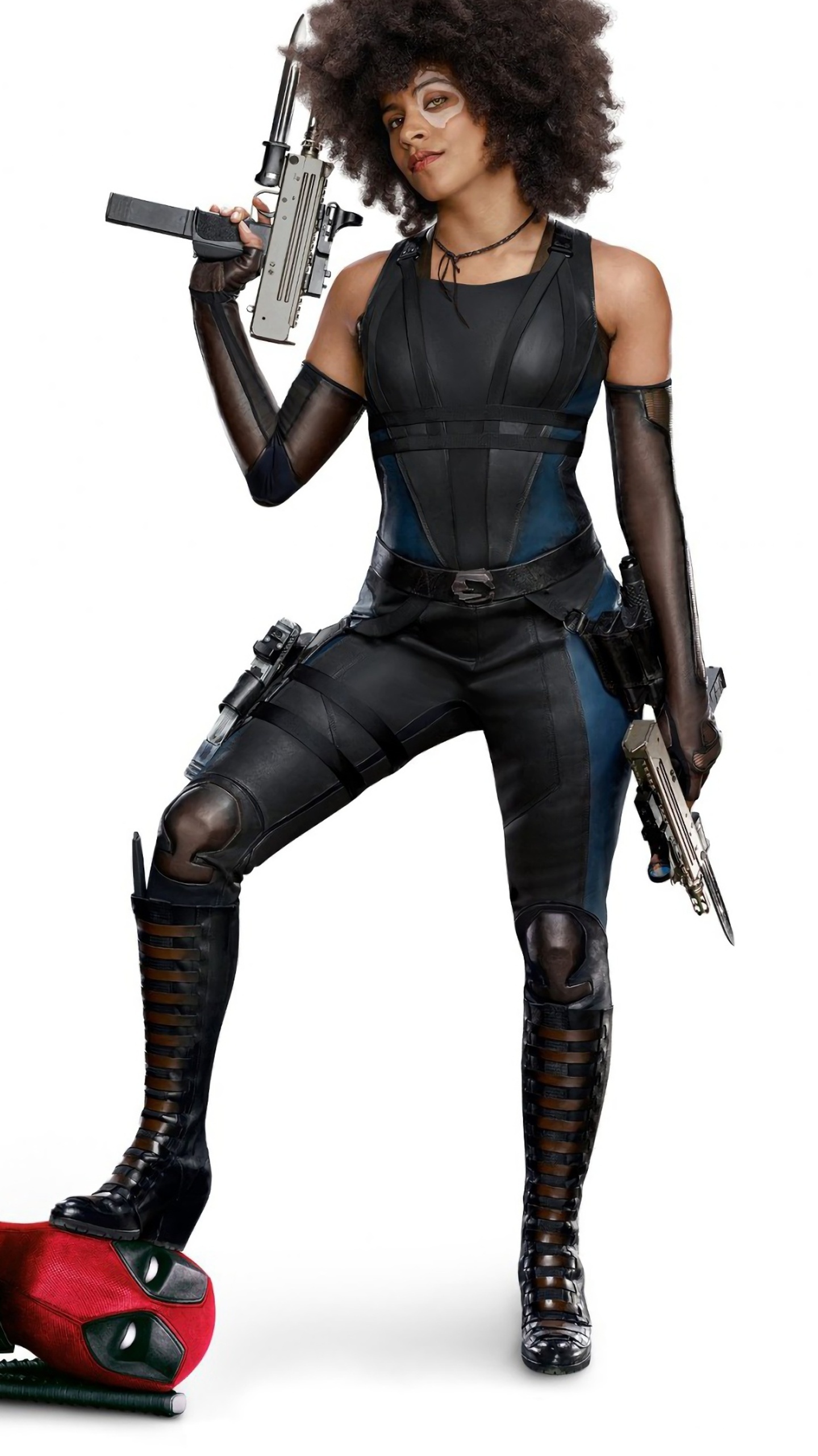 Domino (Deadpool) character, Deadpool 2 Samsung Galaxy S6, HD wallpapers, 1440x2560 HD Phone