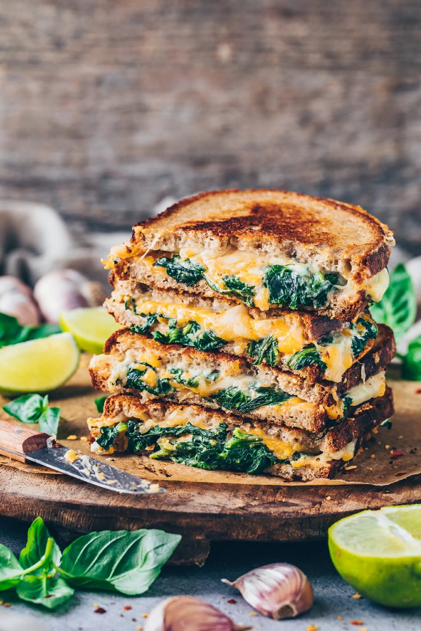 Spinach and cheese, Sandwiches Wallpaper, 1370x2050 HD Phone