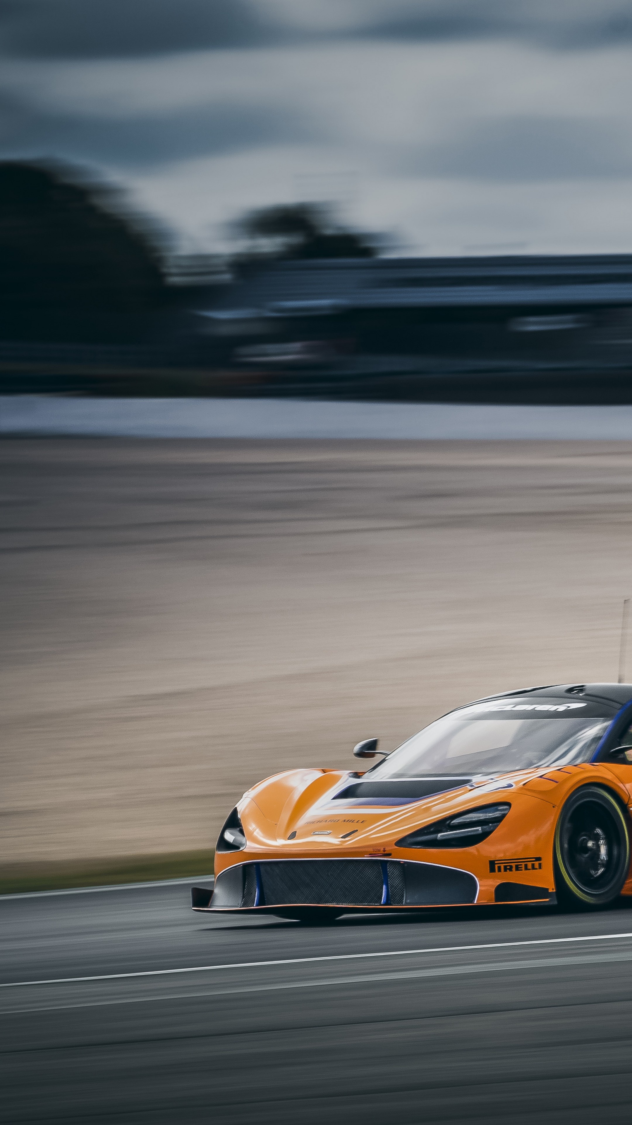 McLaren 720S GT3, Endurance Racing Wallpaper, 2160x3840 4K Phone