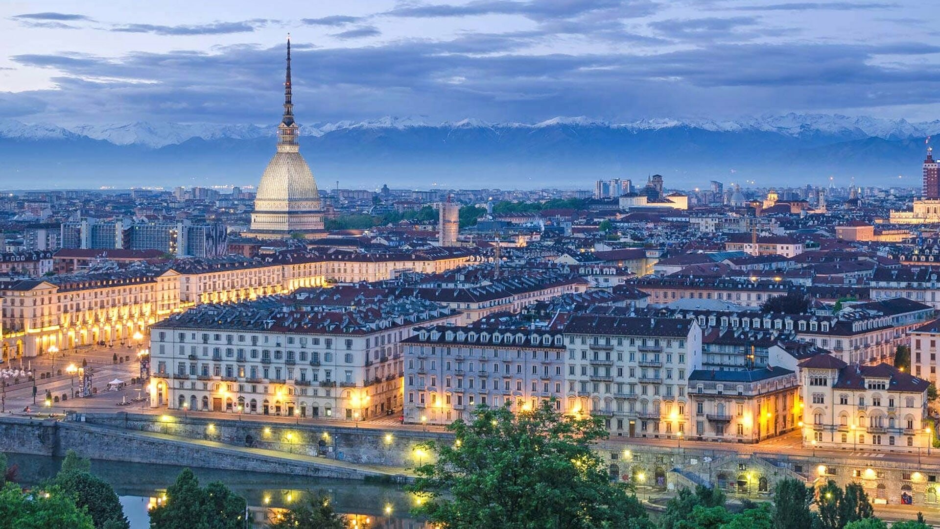 Turin, Tourism destination, HD wallpaper, Breathtaking view, 1920x1080 Full HD Desktop