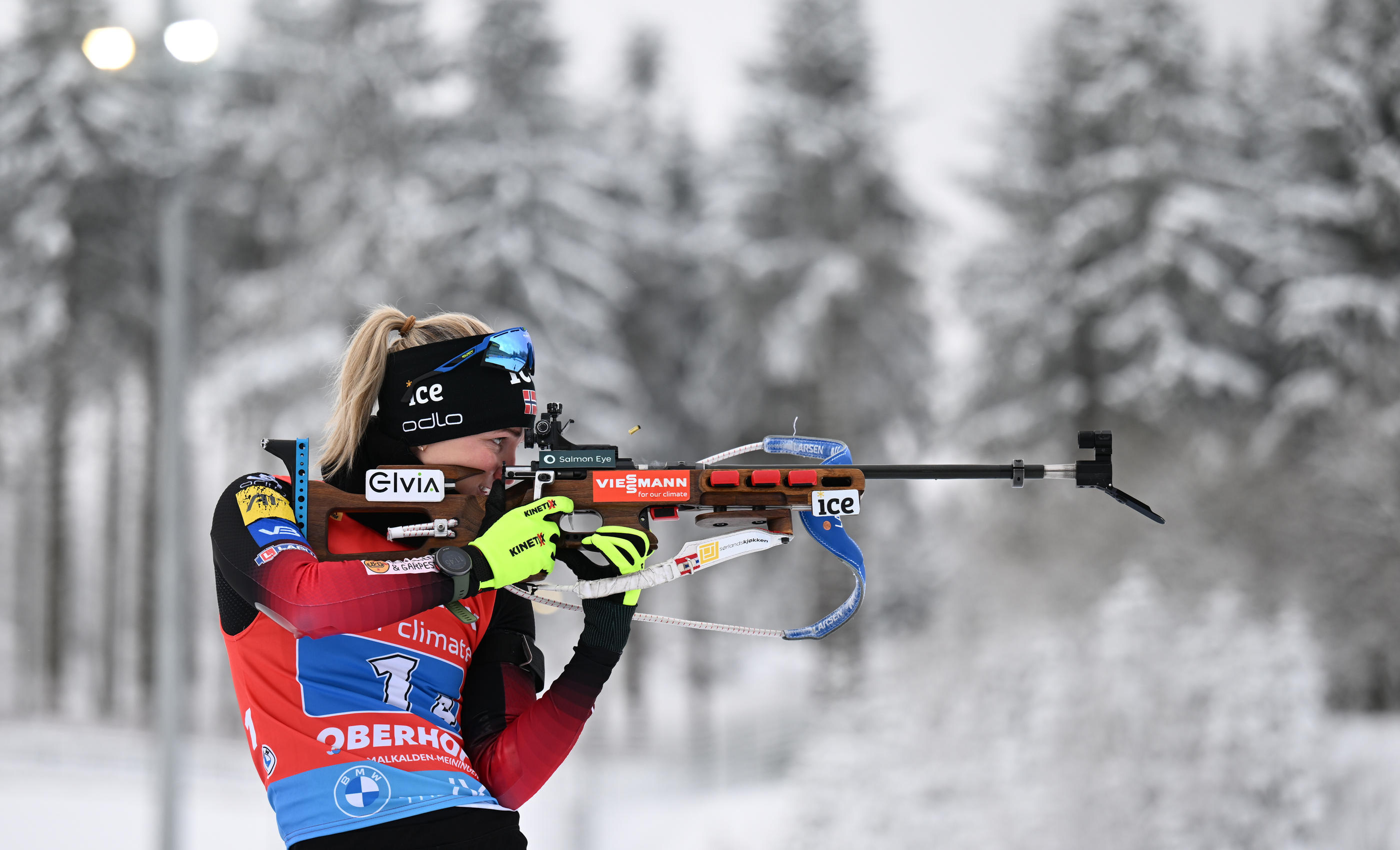 Marte Olsbu Roiseland, Biathlon les franaises, 2800x1710 HD Desktop