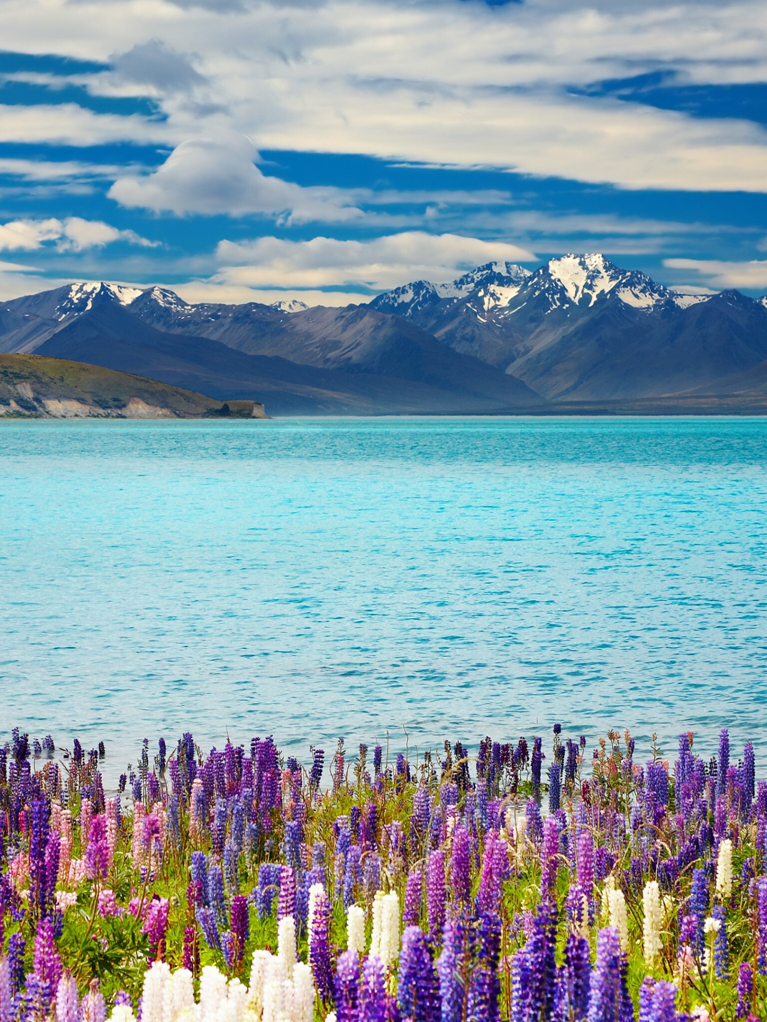 Lake Tekapo, Ultra HD wallpaper, 4K wallpapers, Space, 1540x2050 HD Phone