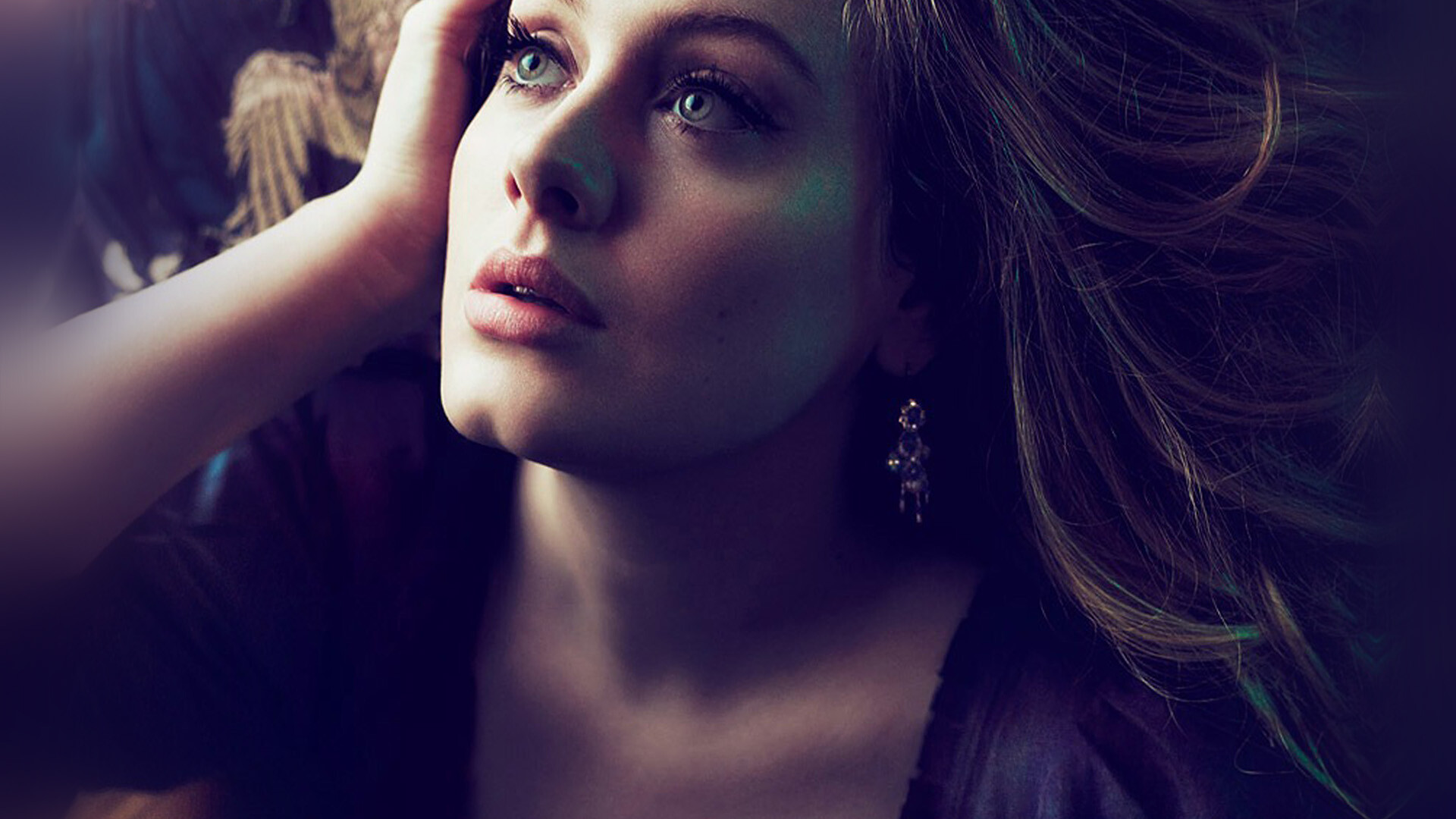 Adele, Vogue photoshoot, Artistic wallpaper, Iconic singer, 1920x1080 Full HD Desktop