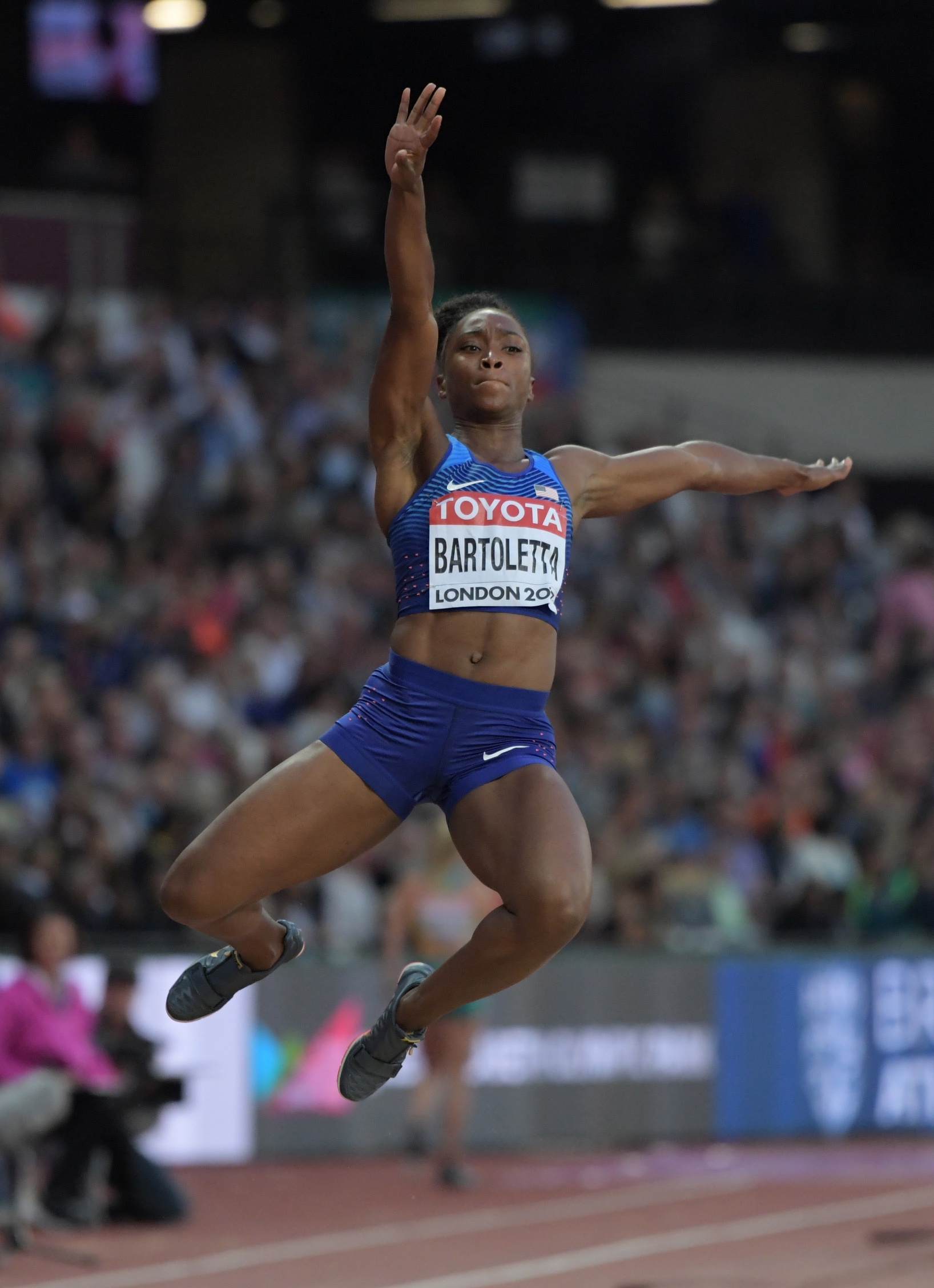 Tianna Bartoletta, Moving forward, Olympic medalist, Flotrack, 1640x2260 HD Phone