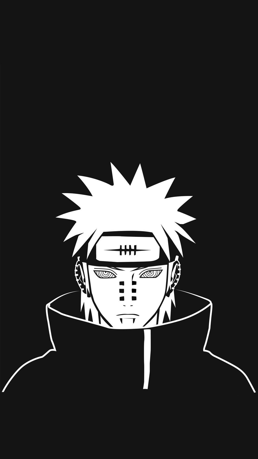 Pain Deva Path, Rinnegan, Akatsuki cloak, Full HD Phone wallpaper