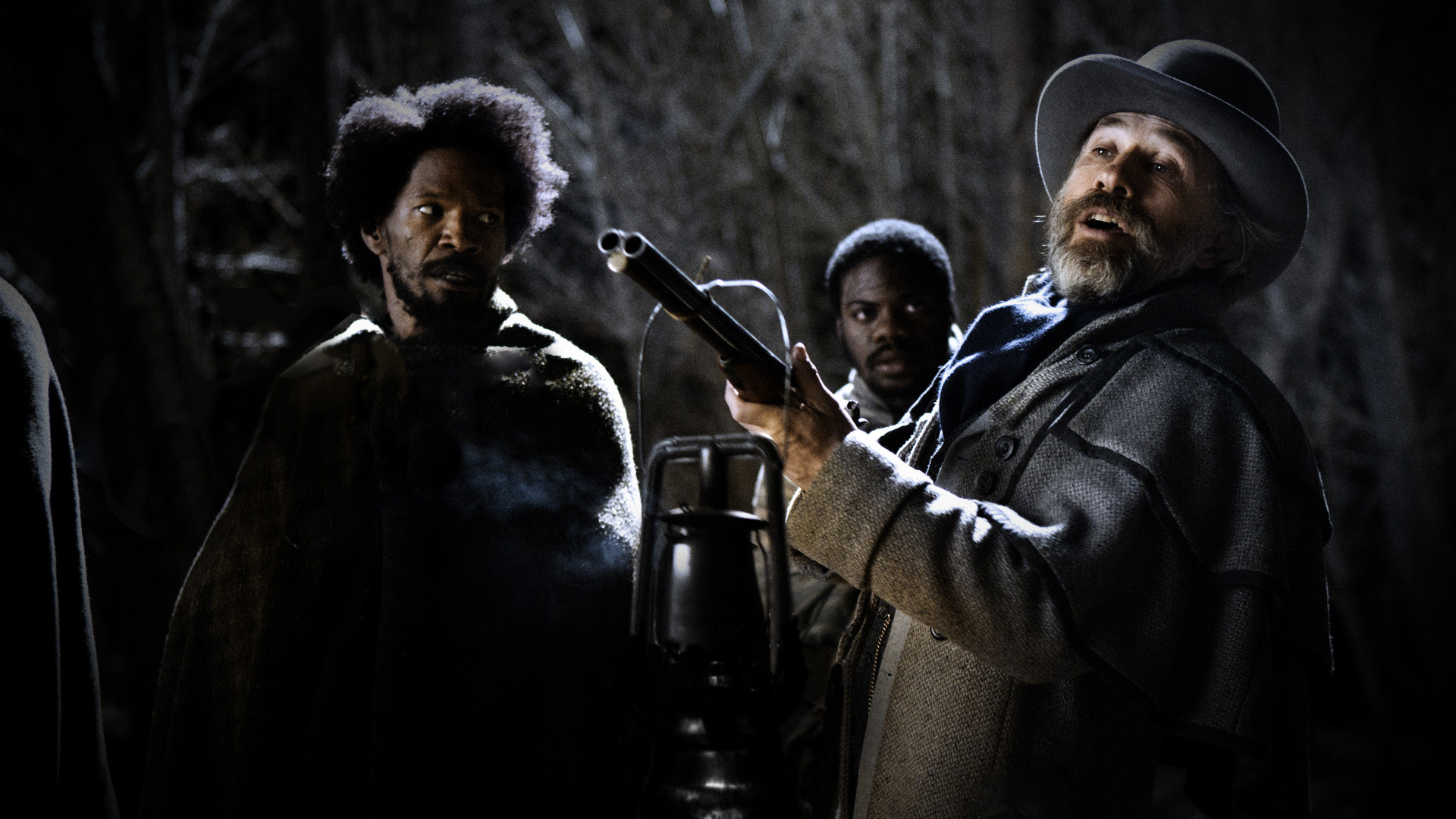 Django Unchained, Christoph Waltz, Jamie Foxx, Western wallpaper, 1920x1080 Full HD Desktop