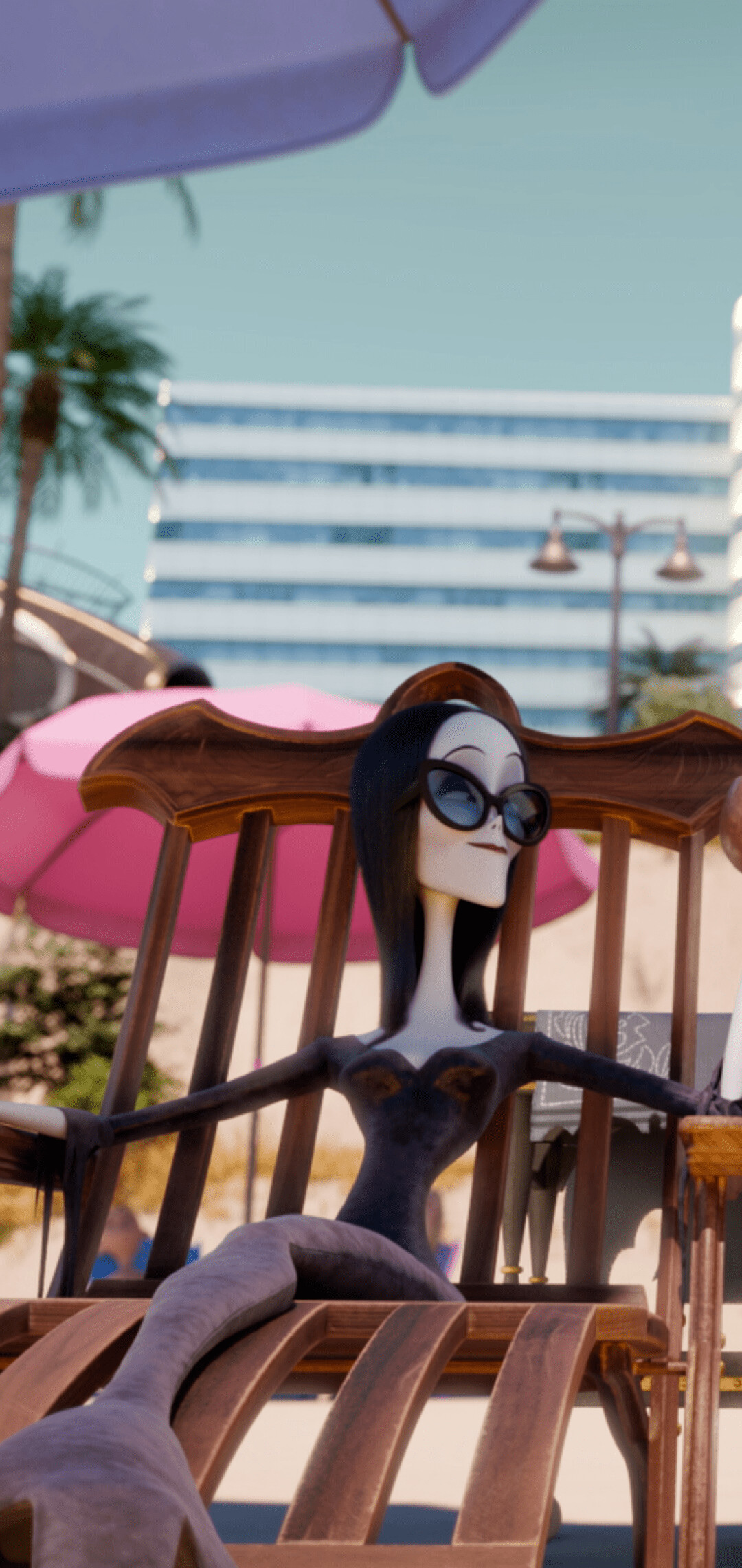 Morticia Addams, The Addams Family 2 Wallpaper, 1080x2280 HD Phone