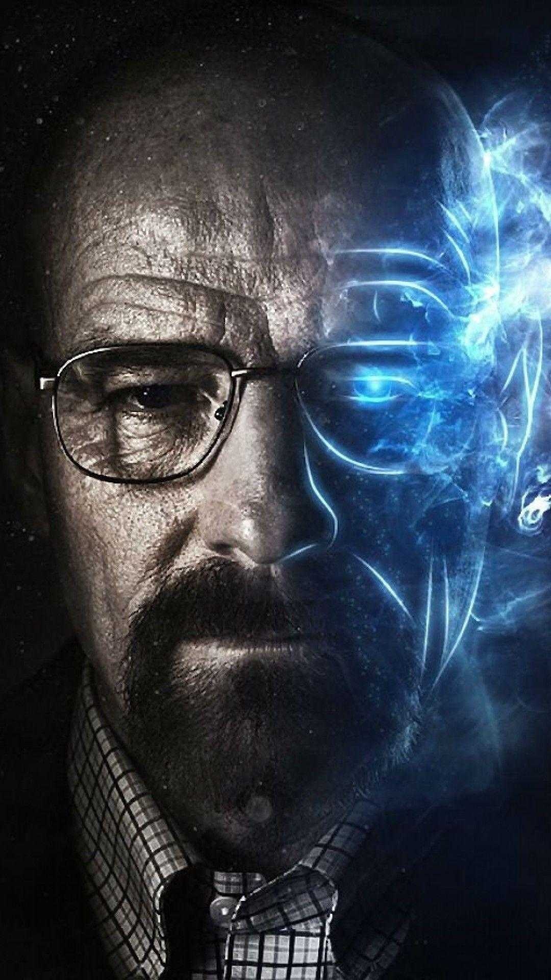 Walter White, HD wallpaper, Iconic character, Intense drama, 1080x1920 Full HD Phone