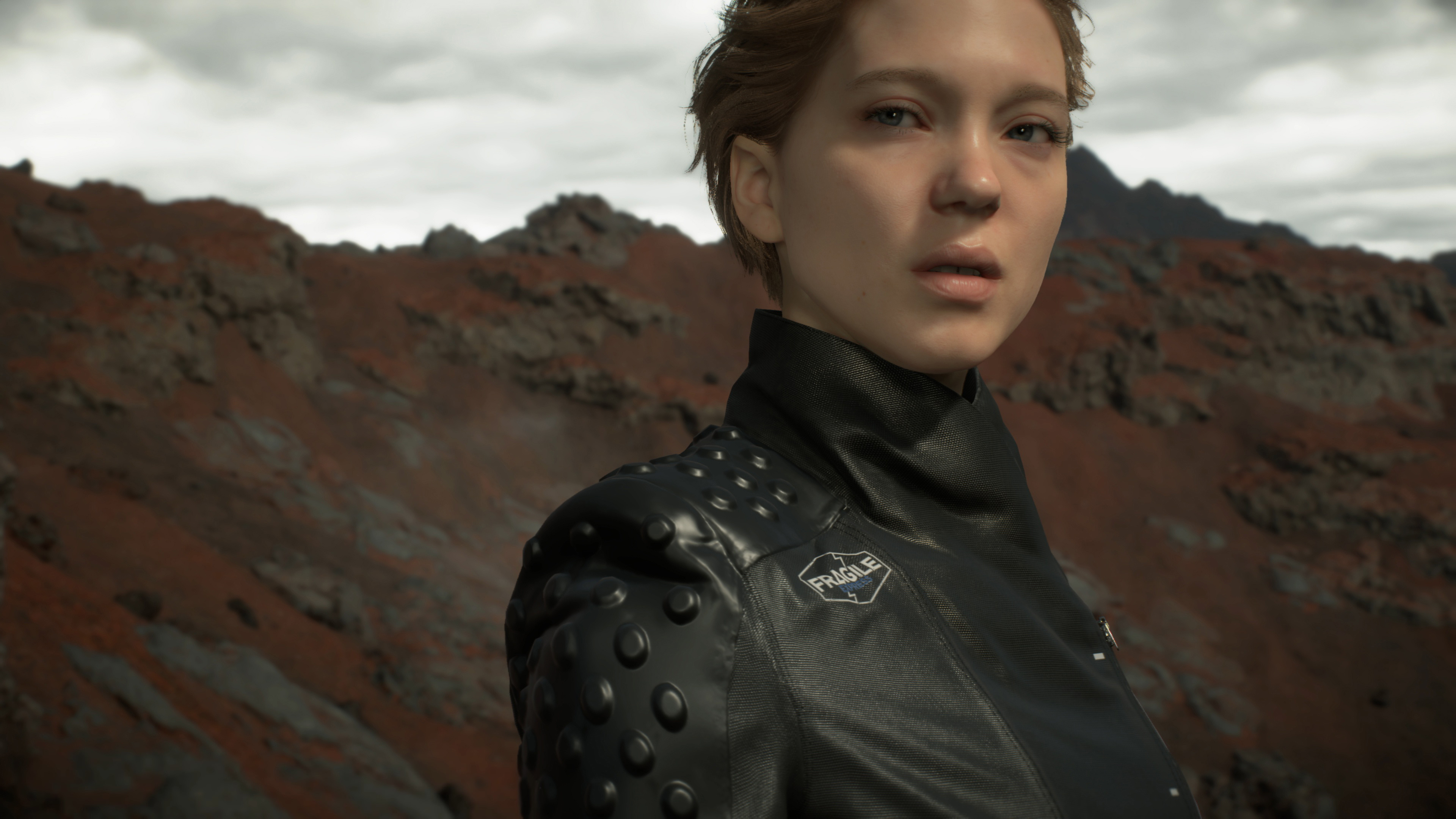 Death Stranding, Fragile, Lea Seydoux, 4K, 3840x2160 4K Desktop