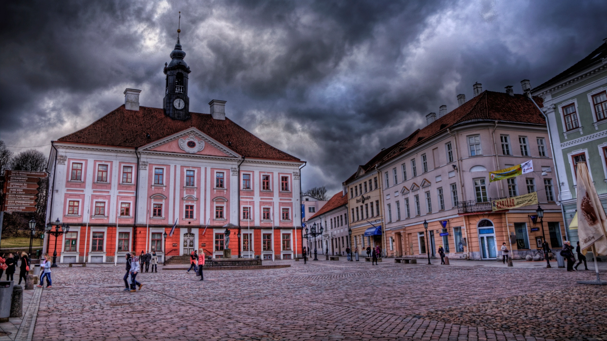 Tartu second-largest city, Estonia HD wallpaper, 2560x1440 HD Desktop