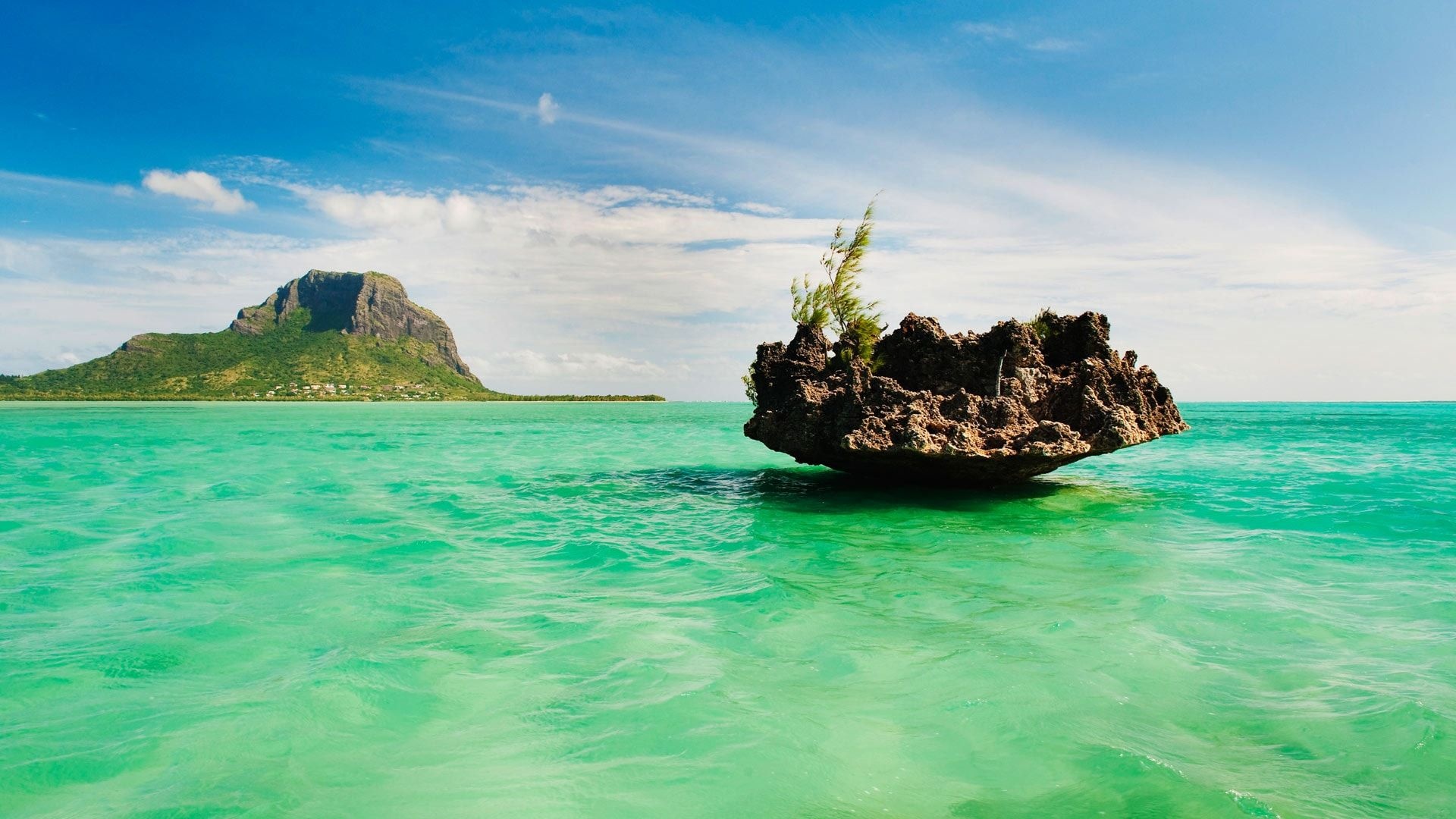 Mauritius Island, Enchanting vistas, Island paradise, Nature's charm, 1920x1080 Full HD Desktop