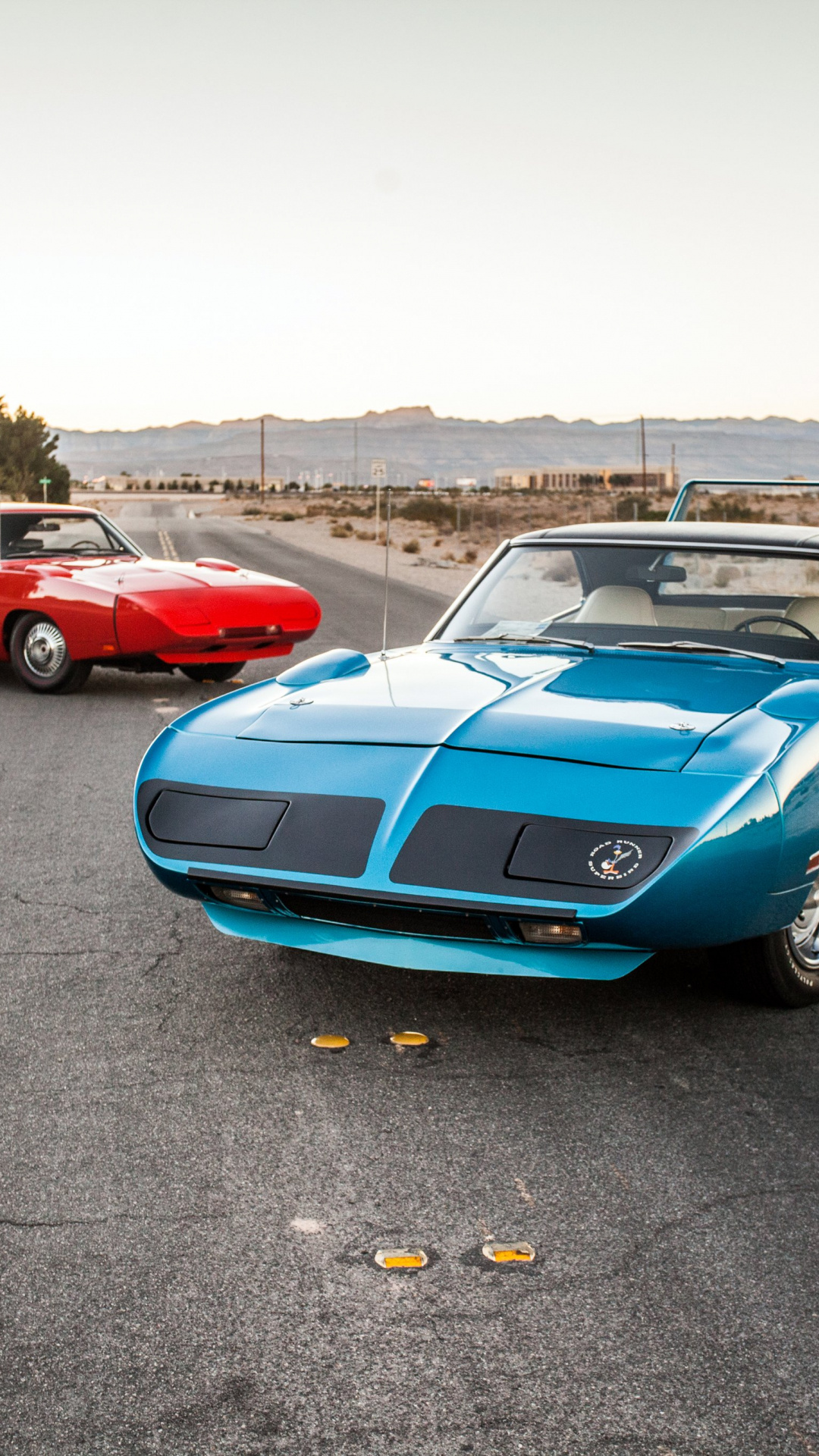 Road Runner Superbird Hemi, Hemi 'Cuda Wallpaper, 1080x1920 Full HD Phone