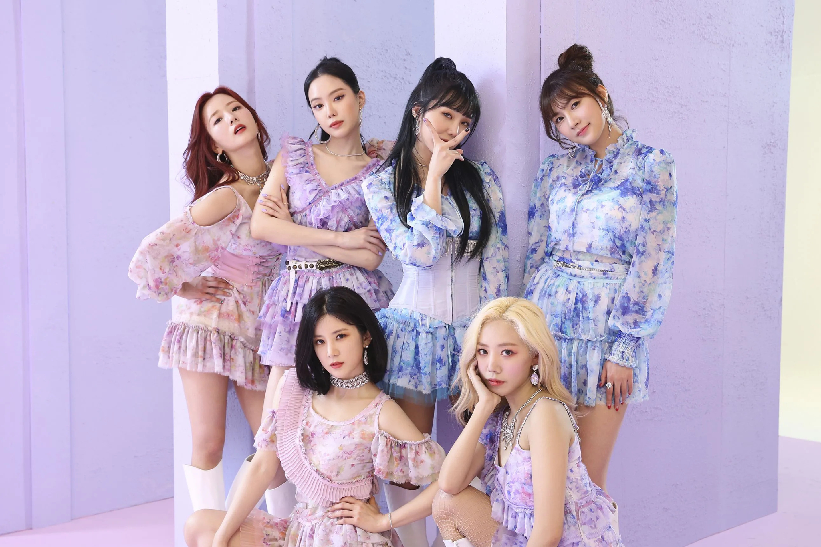 Apink music, Apink Pink Season, Colourful cover, Samantha Peltier, 2870x1920 HD Desktop