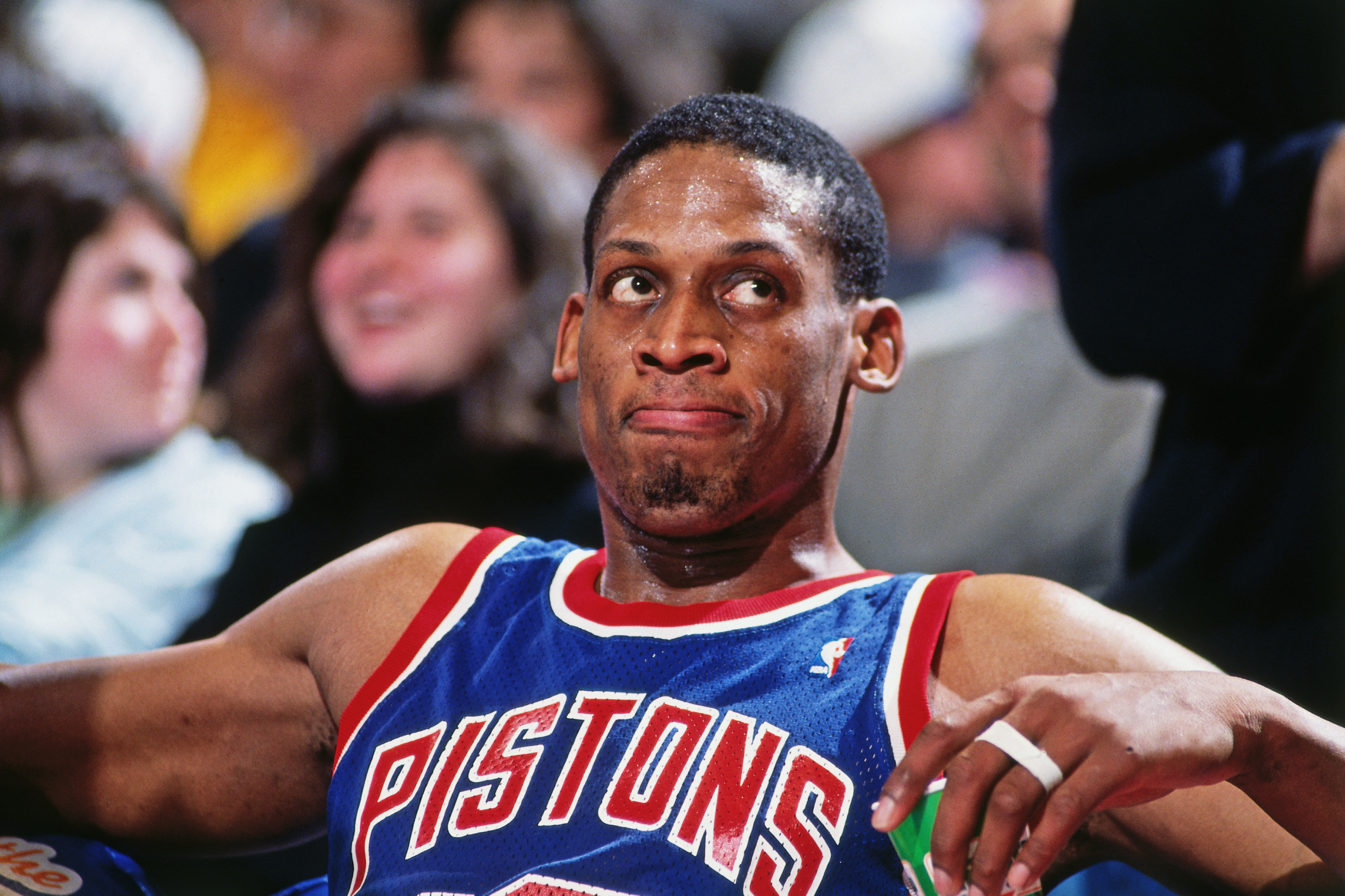 Dennis Rodman, Detroit Pistons legacy, Basketball legend, NBA history, 3200x2140 HD Desktop