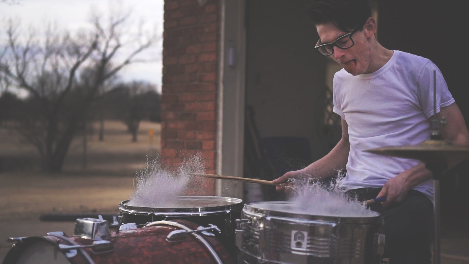 Drums music, drums percussionist, drumhead percussion, musician, 1920x1080 Full HD Desktop