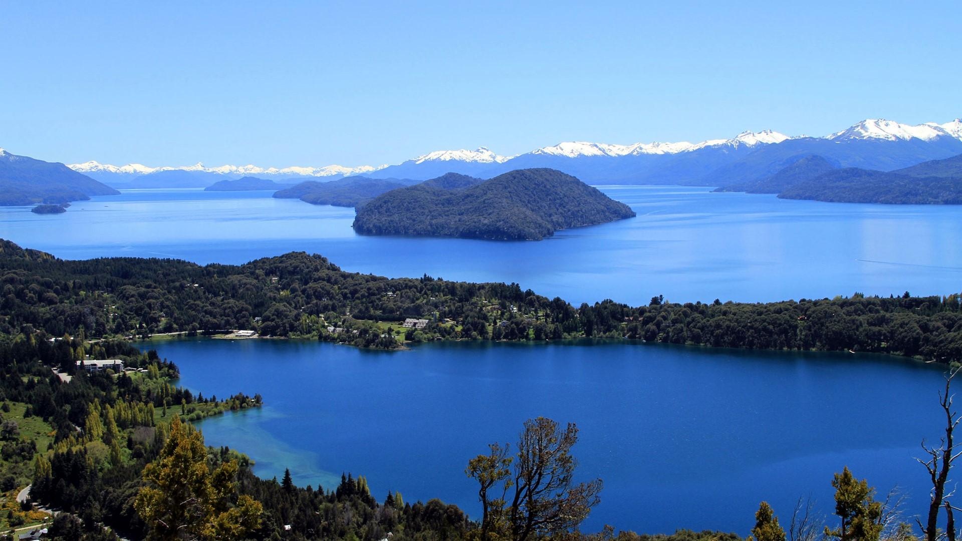 Nahuel Huapi, San Carlos de Bariloche wallpapers, Patagonian splendor, Mountainous landscapes, 1920x1080 Full HD Desktop