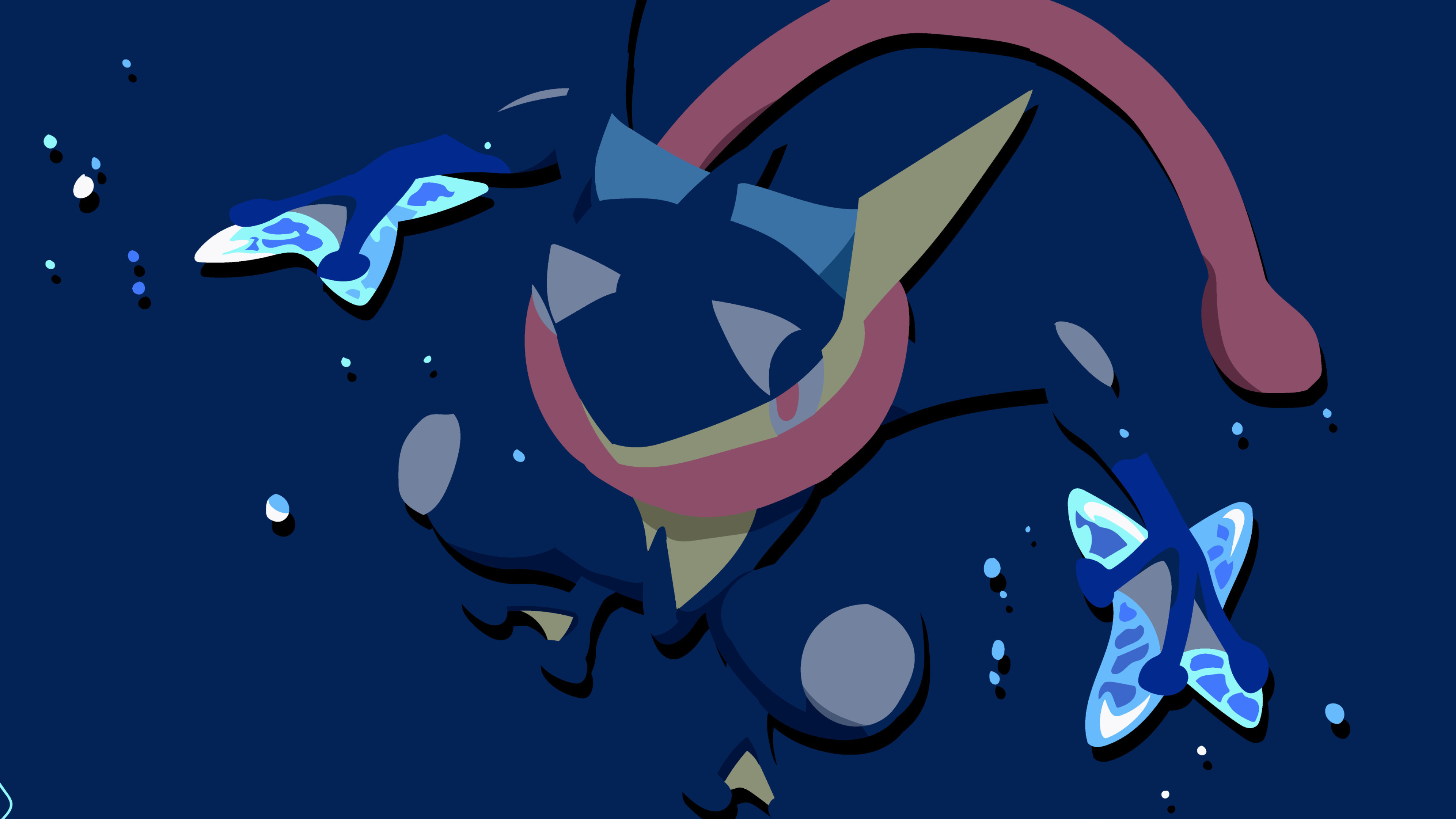 Ash Greninja wallpapers, Background pictures, Impressive visuals, 3840x2160 4K Desktop