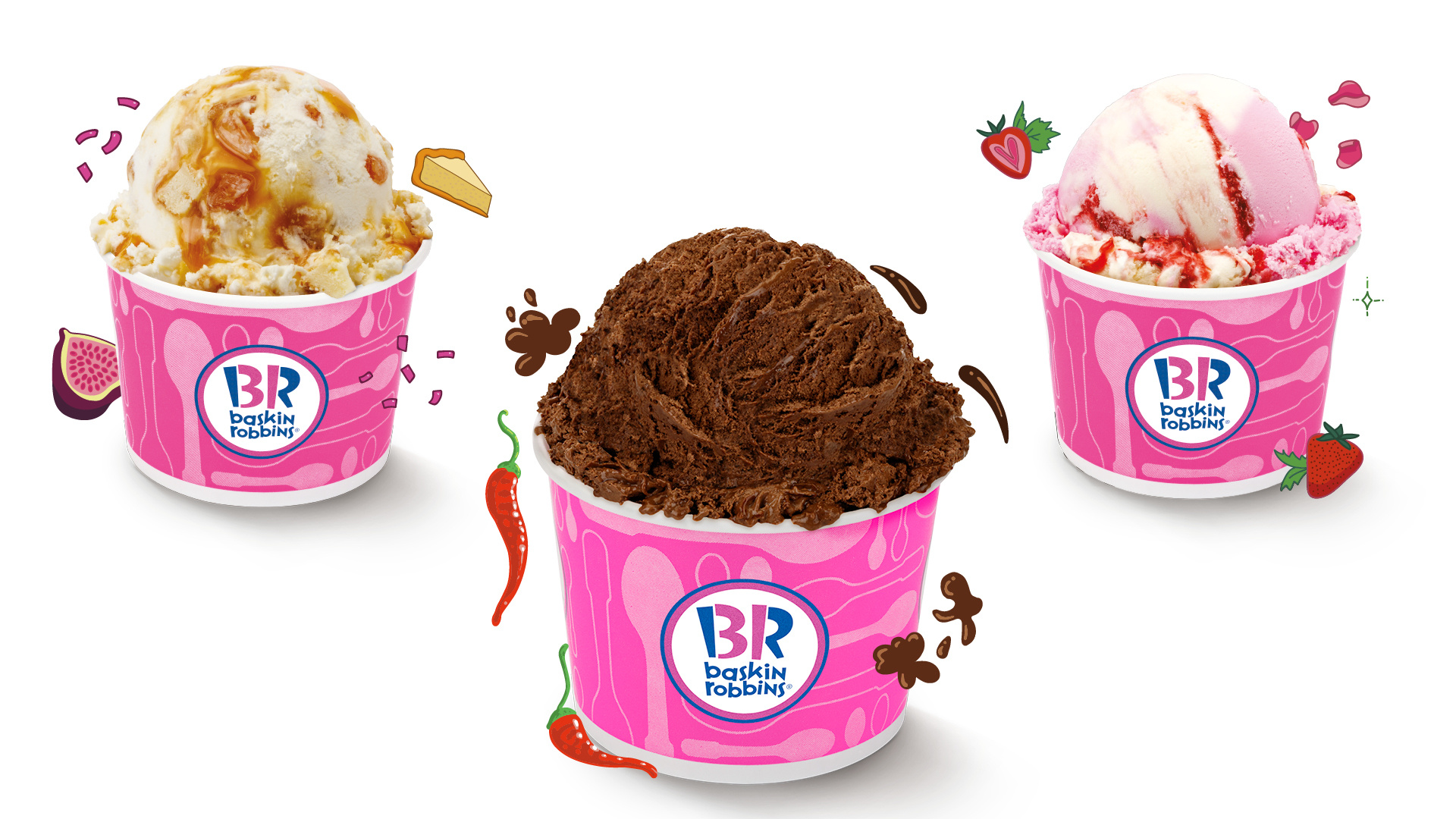 Baskin Robbins flavor of the month, Flavor of the month, Ice cream flavor, 1920x1080 Full HD Desktop