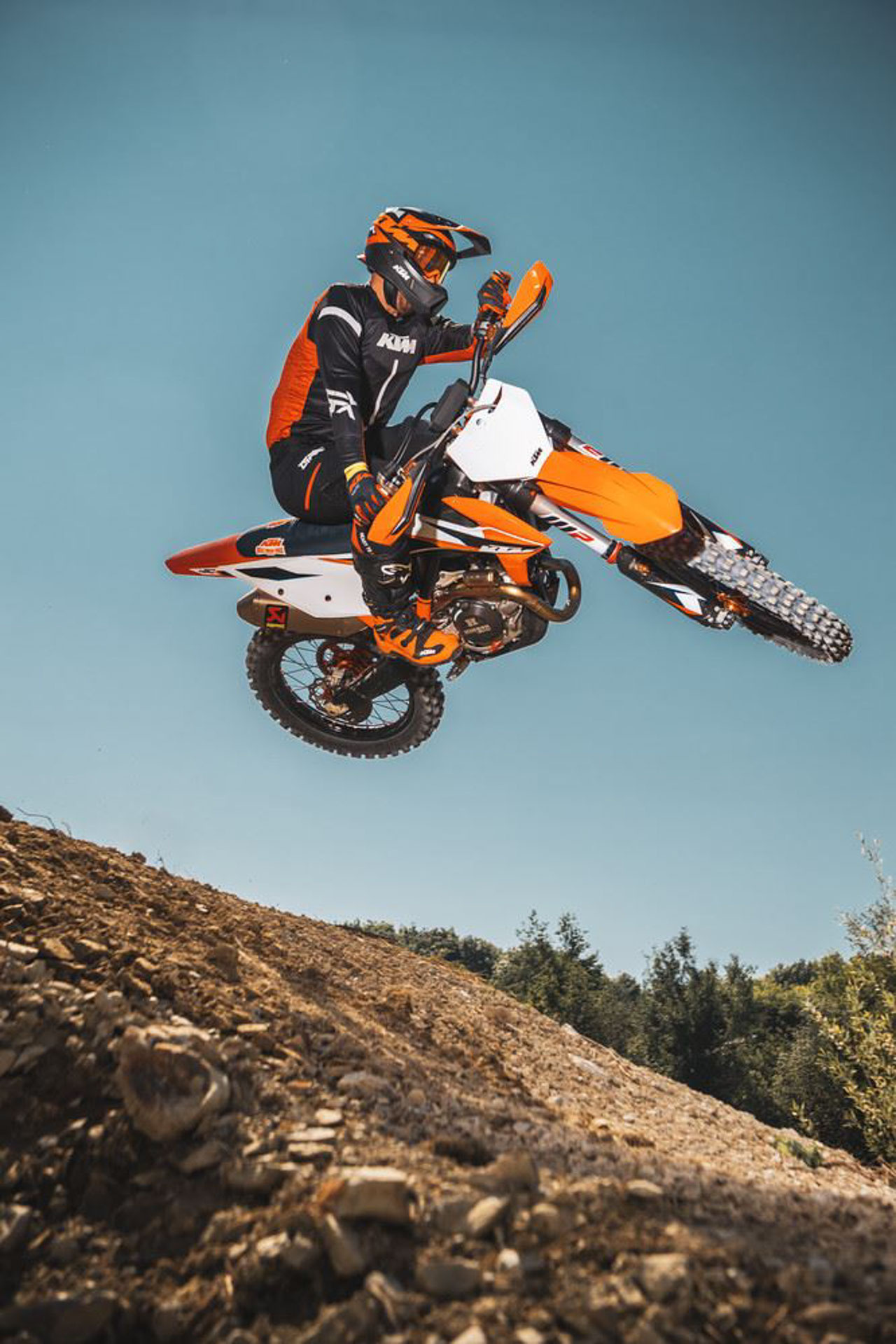 KTM 250 SX, Auto testing, 2021 model, Motohead, 1280x1920 HD Phone