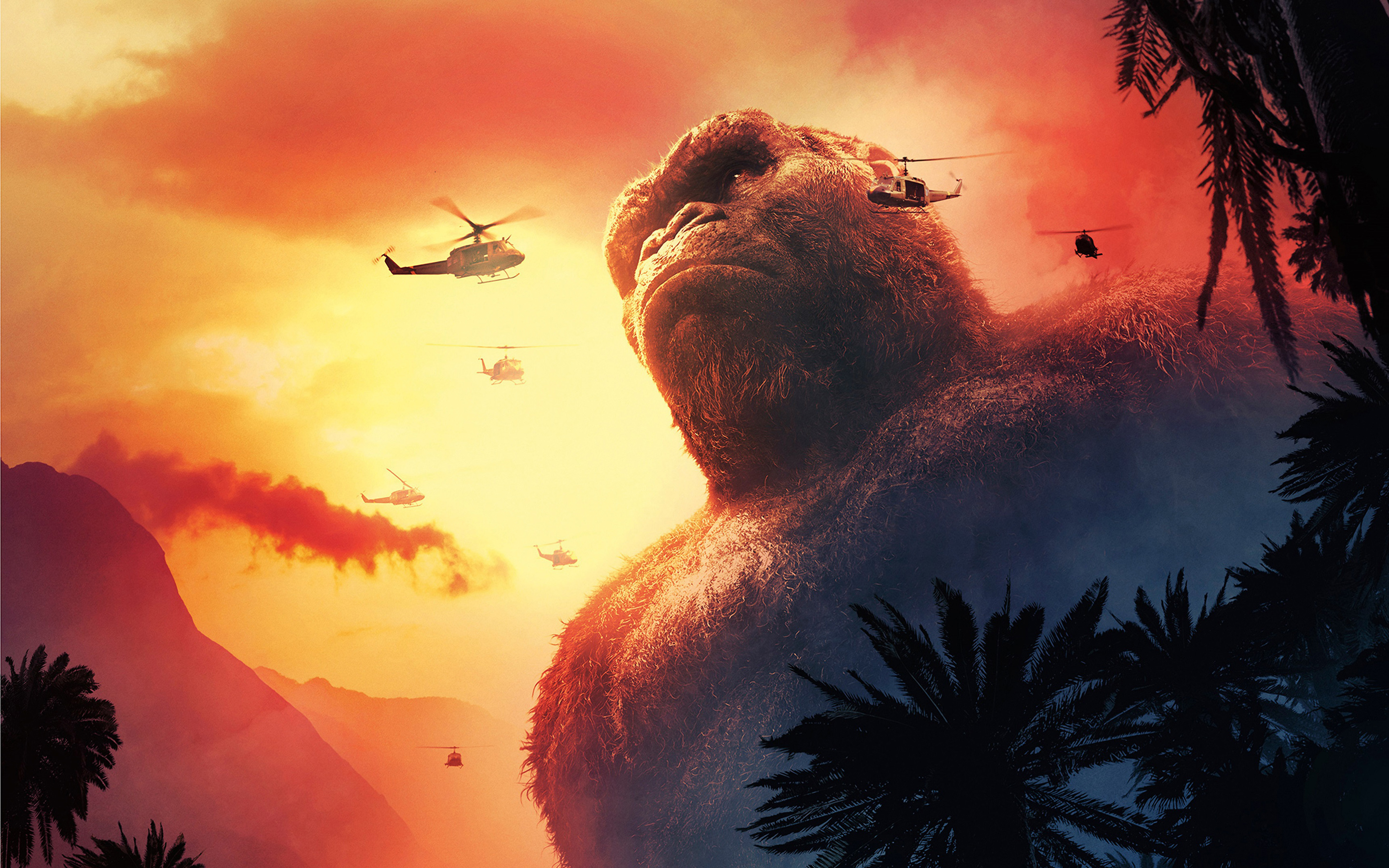 Kong: Skull Island, King Kong Wallpaper, 2880x1800 HD Desktop