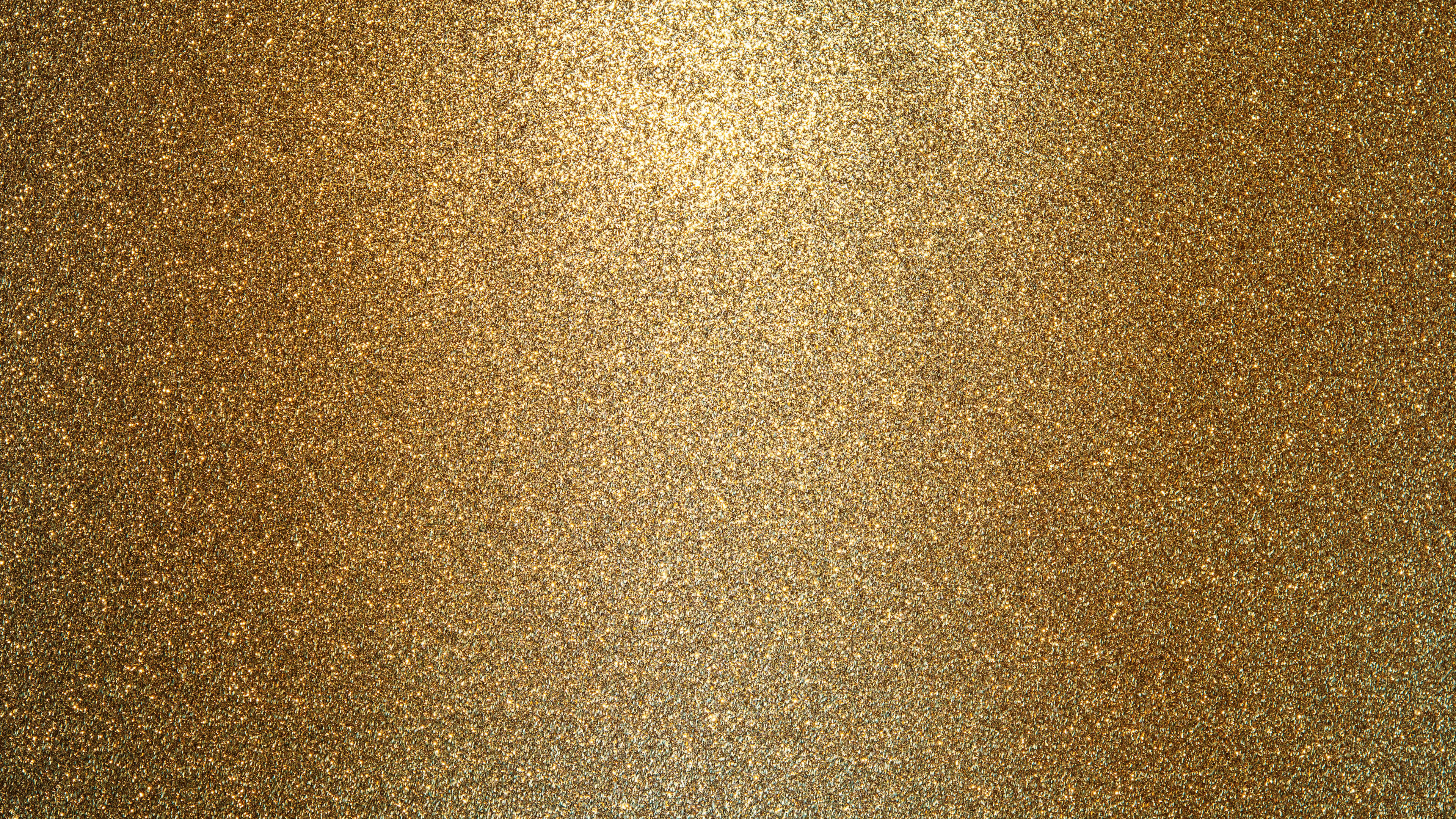 Gold glitter computer wallpapers, Shiny screensaver, Metallic accents, Digital glamour, 3840x2160 4K Desktop