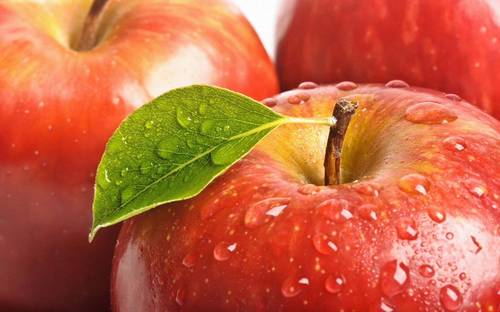 Vibrant red apples, Delicious and juicy, Nutritious and healthy, Freshly picked, 1920x1200 HD Desktop