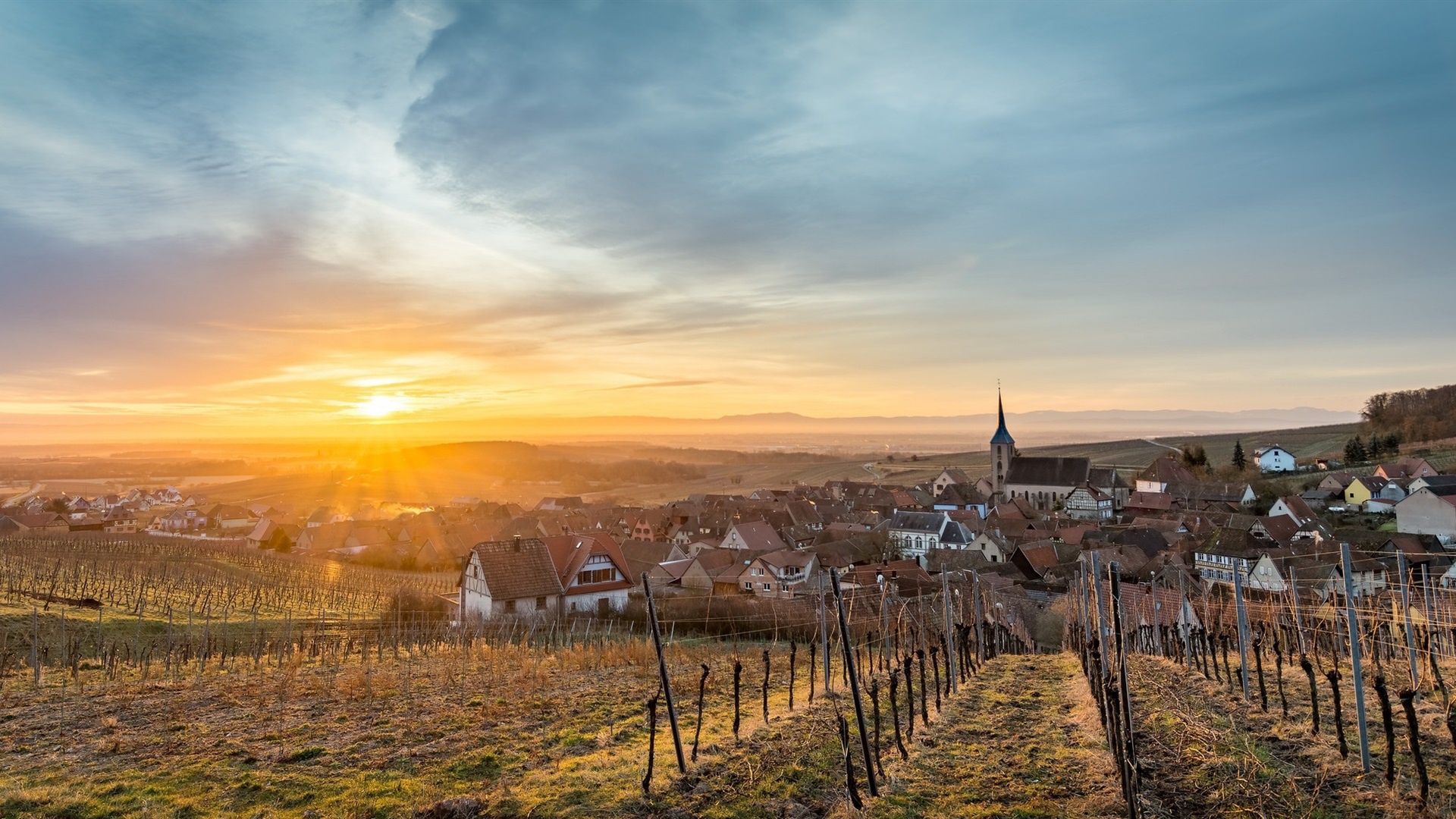 Alsace wallpaper, French region, Charming landscapes, Cultural heritage, 1920x1080 Full HD Desktop