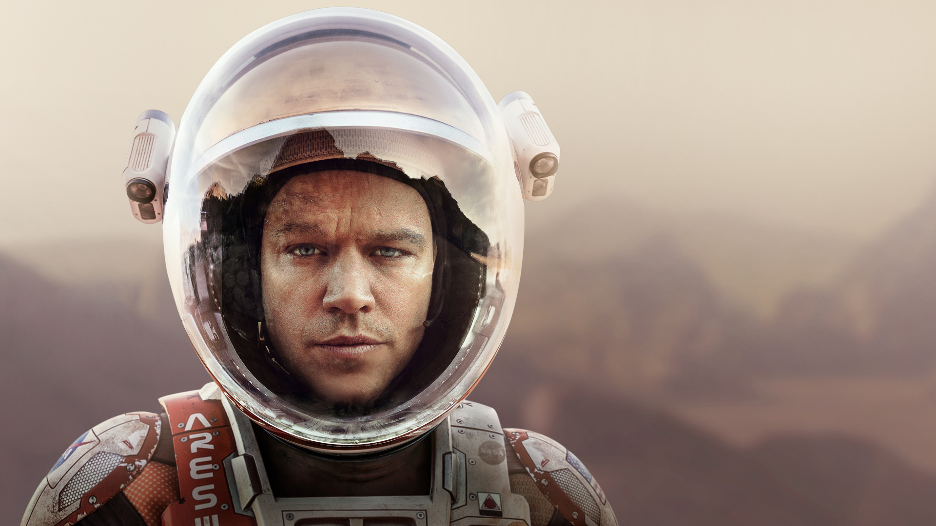 Matt Damon, Movie star, The Martian wallpaper, HD, 1920x1080 Full HD Desktop