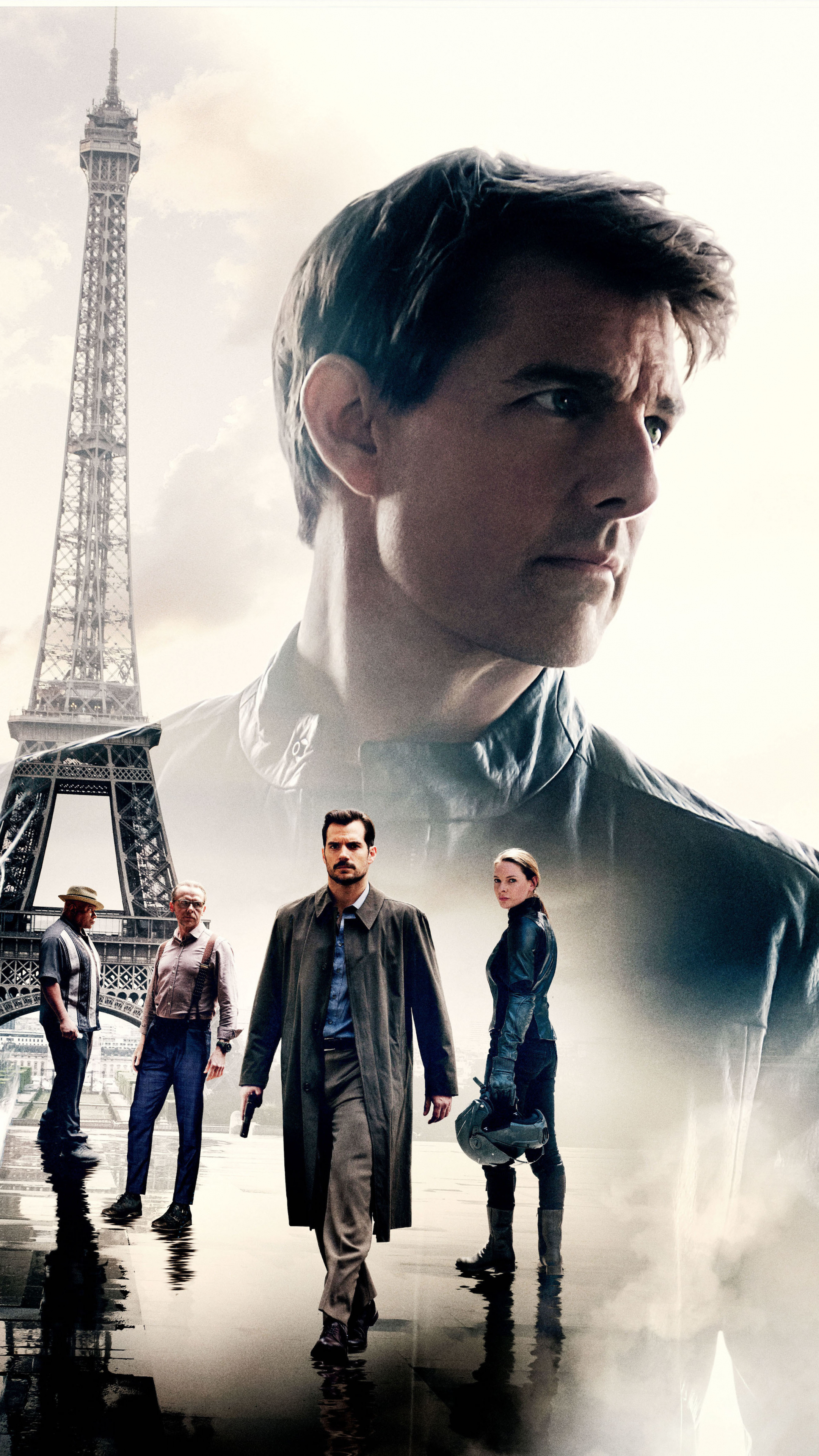 Tom Cruise mission impossible fallout, 2018 movie poster, Sony Xperia Z5 Premium dual, HD image background, 2160x3840 4K Phone