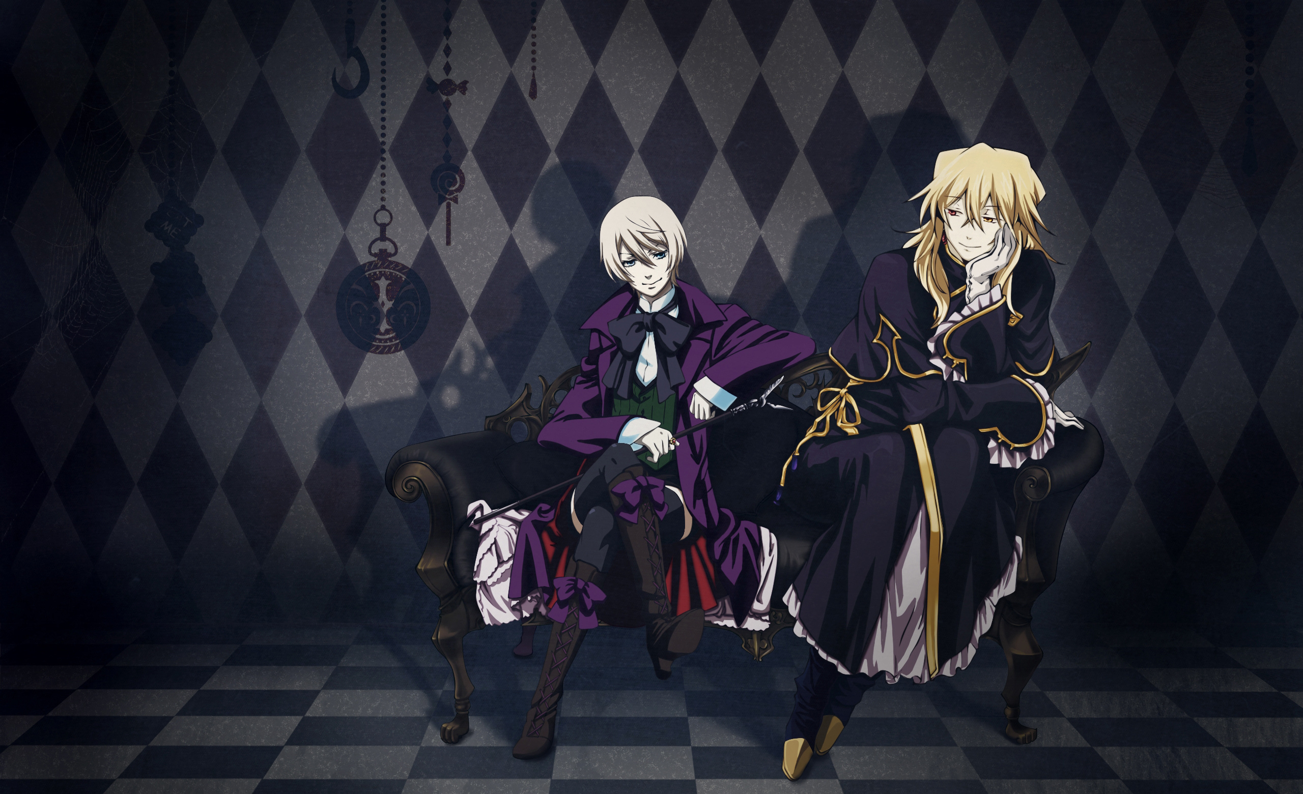 PandoraHearts, Artistic designs, Tragic love, Pandora's chains, 2560x1570 HD Desktop