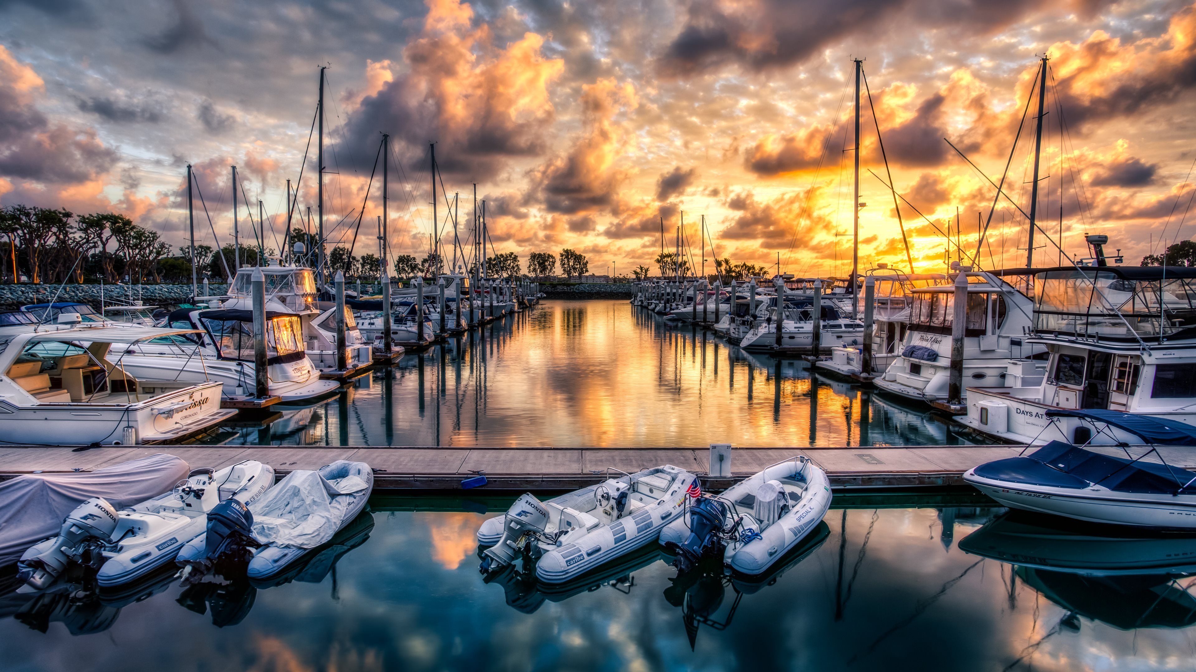 Yachts, Nice Wallpaper, 3840x2160 4K Desktop