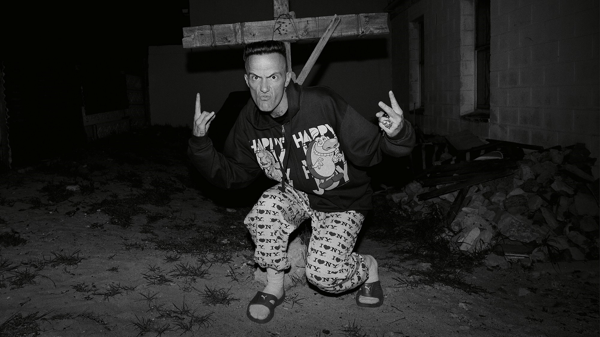 Die Antwoord still, Freeky visuals, Striking imagery, Music aesthetic, 2000x1130 HD Desktop