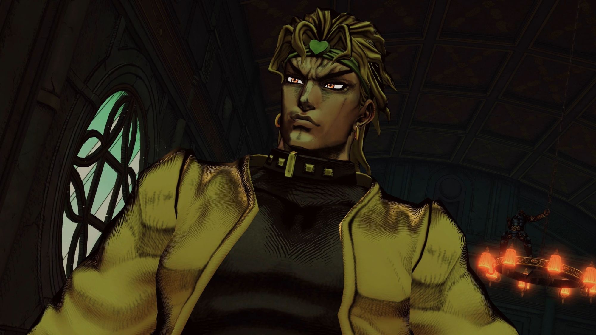 DIO, JoJo's Bizarre Adventure: All Star Battle, DIO's mansion interior, HD Desktop wallpaper